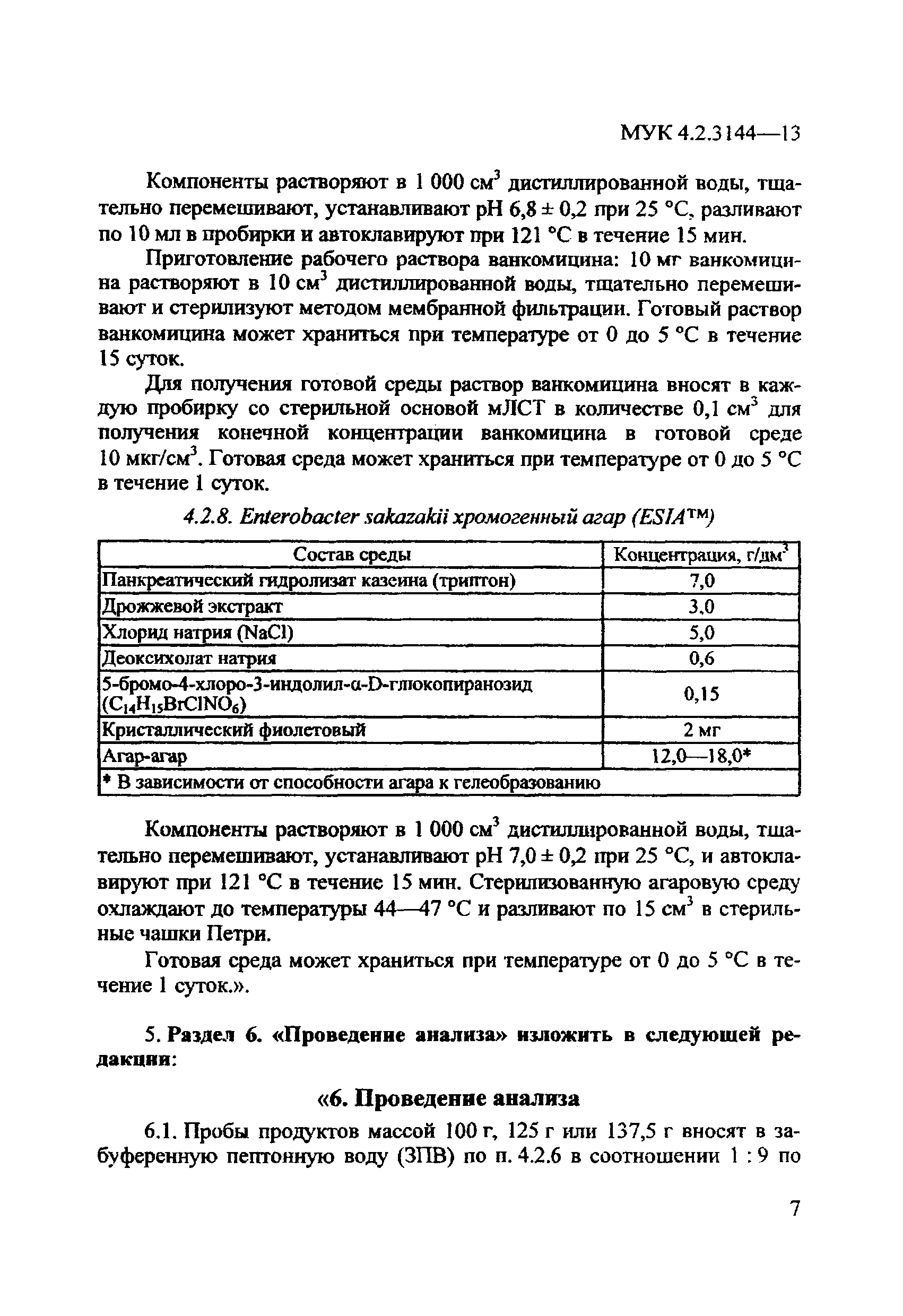 № МУК 4.2.3144-13