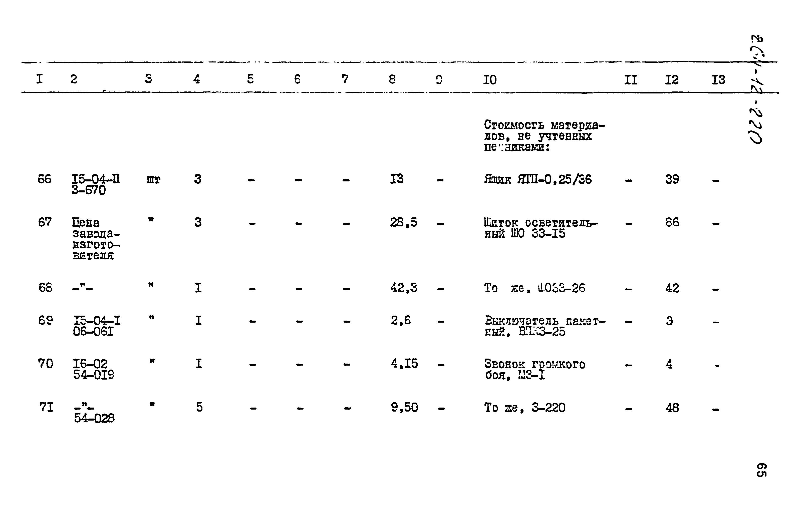 Типовой проект 264-12-220