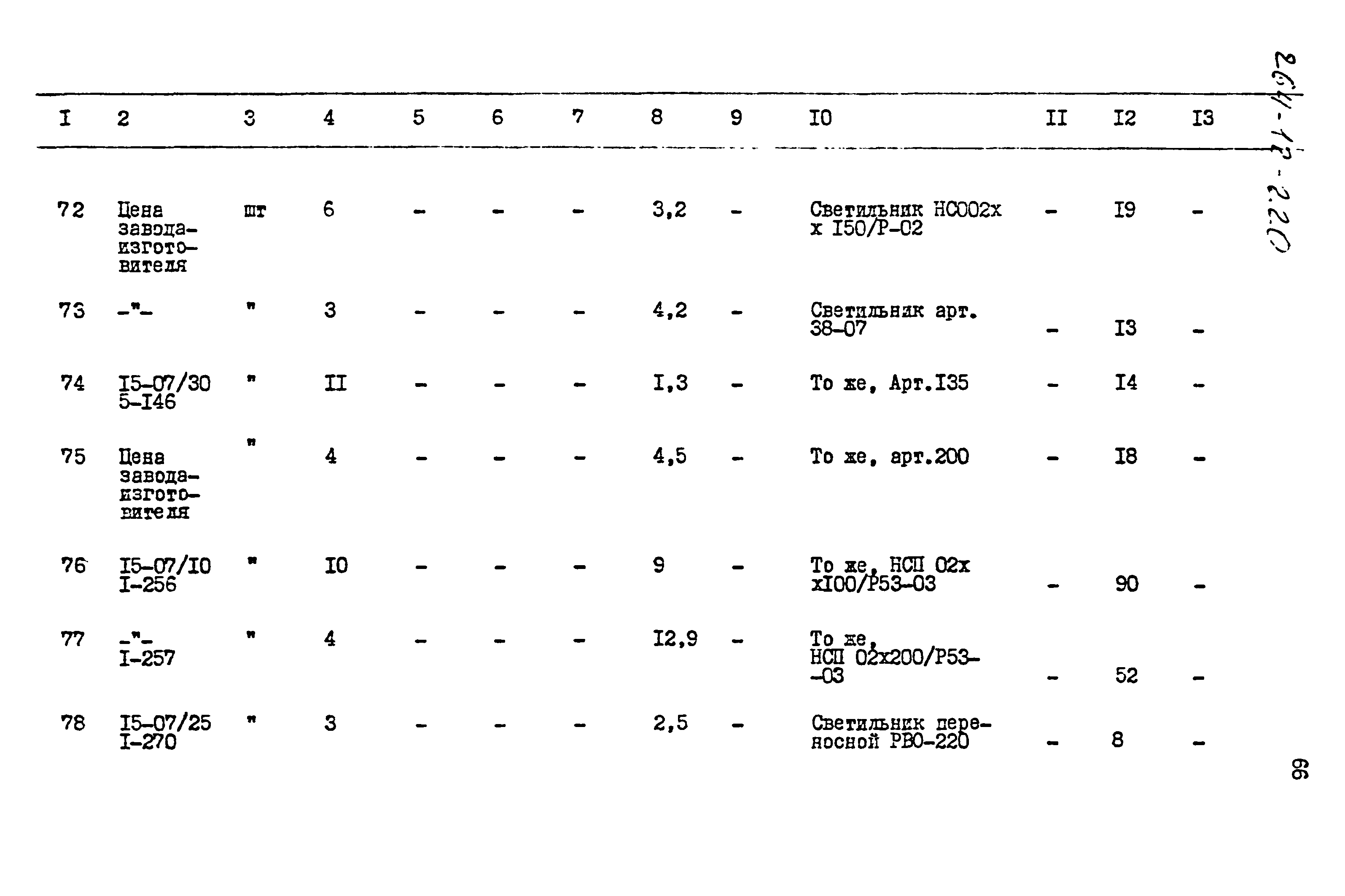 Типовой проект 264-12-220