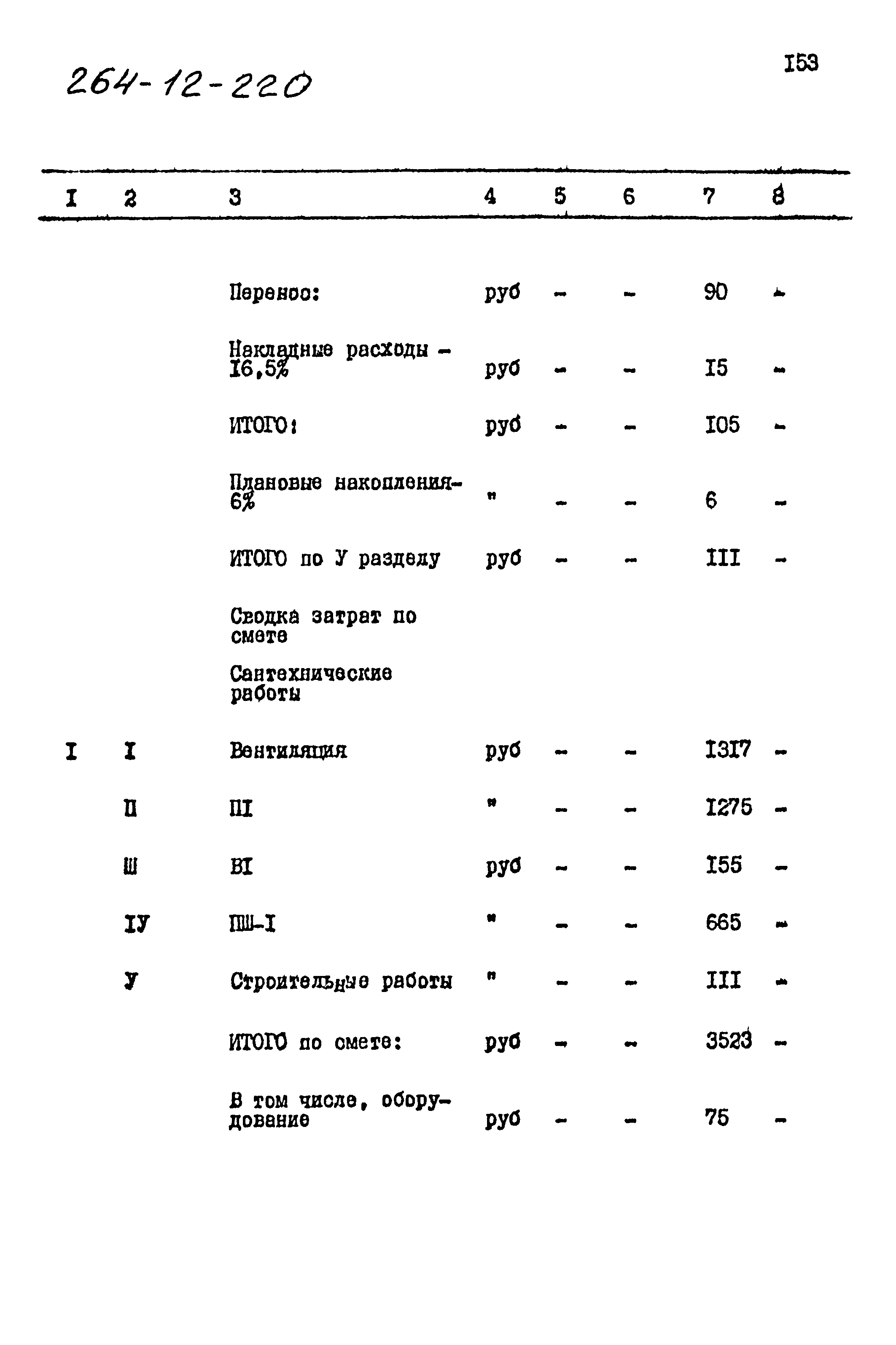 Типовой проект 264-12-220