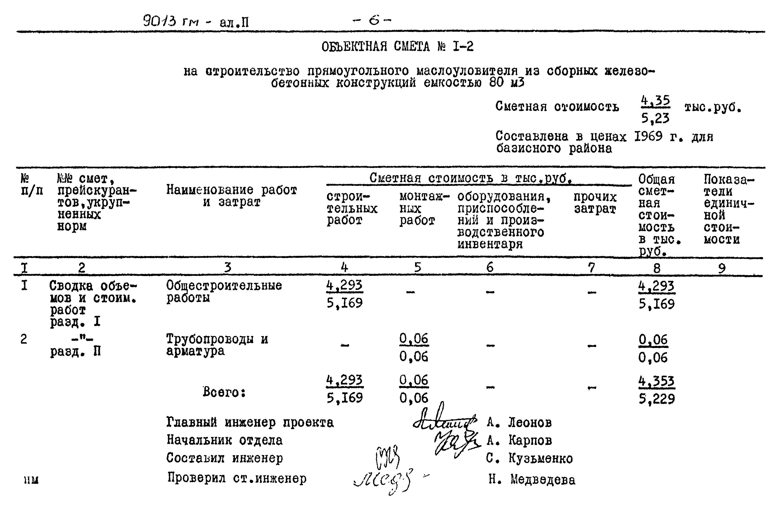 Типовой проект 