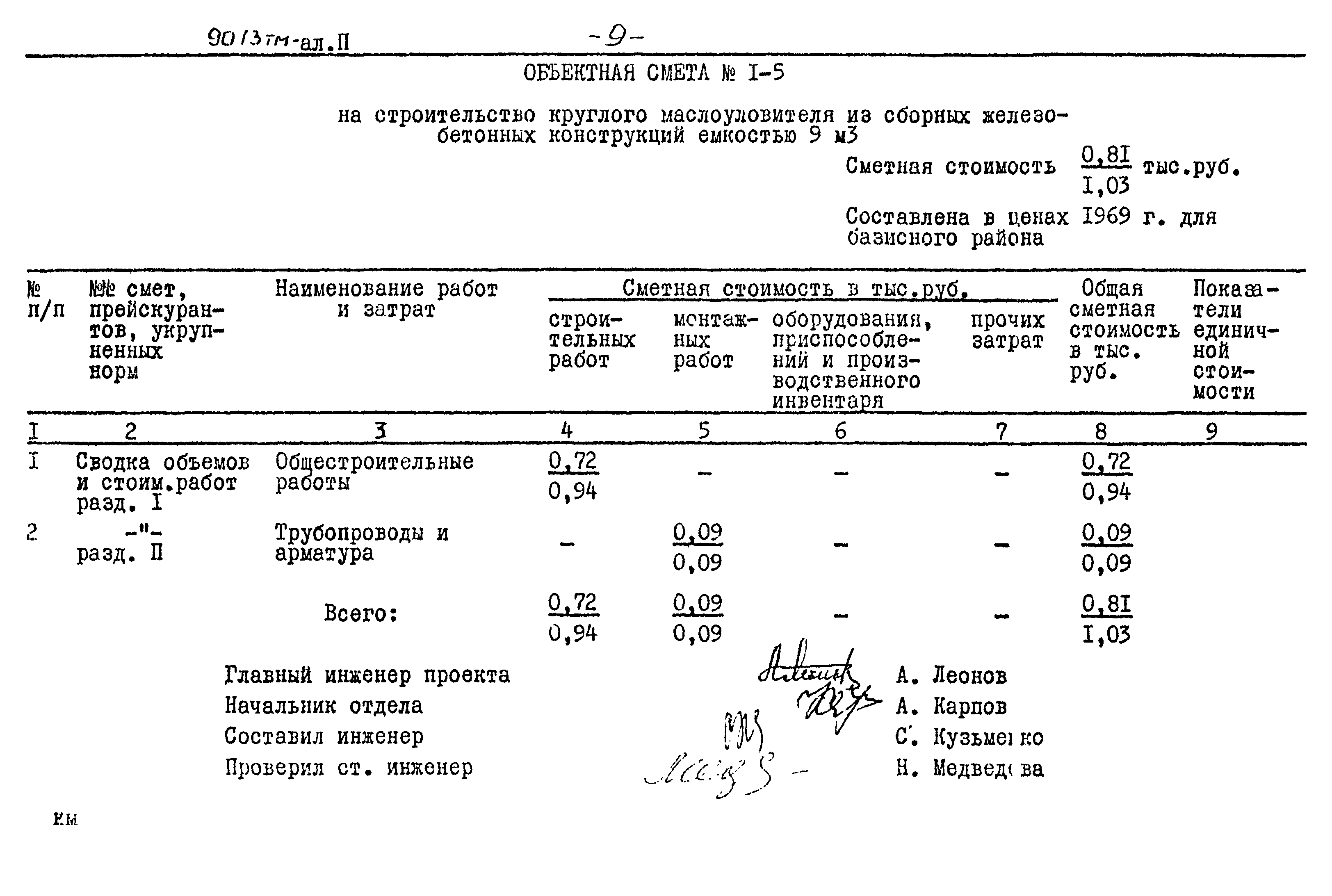 Типовой проект 