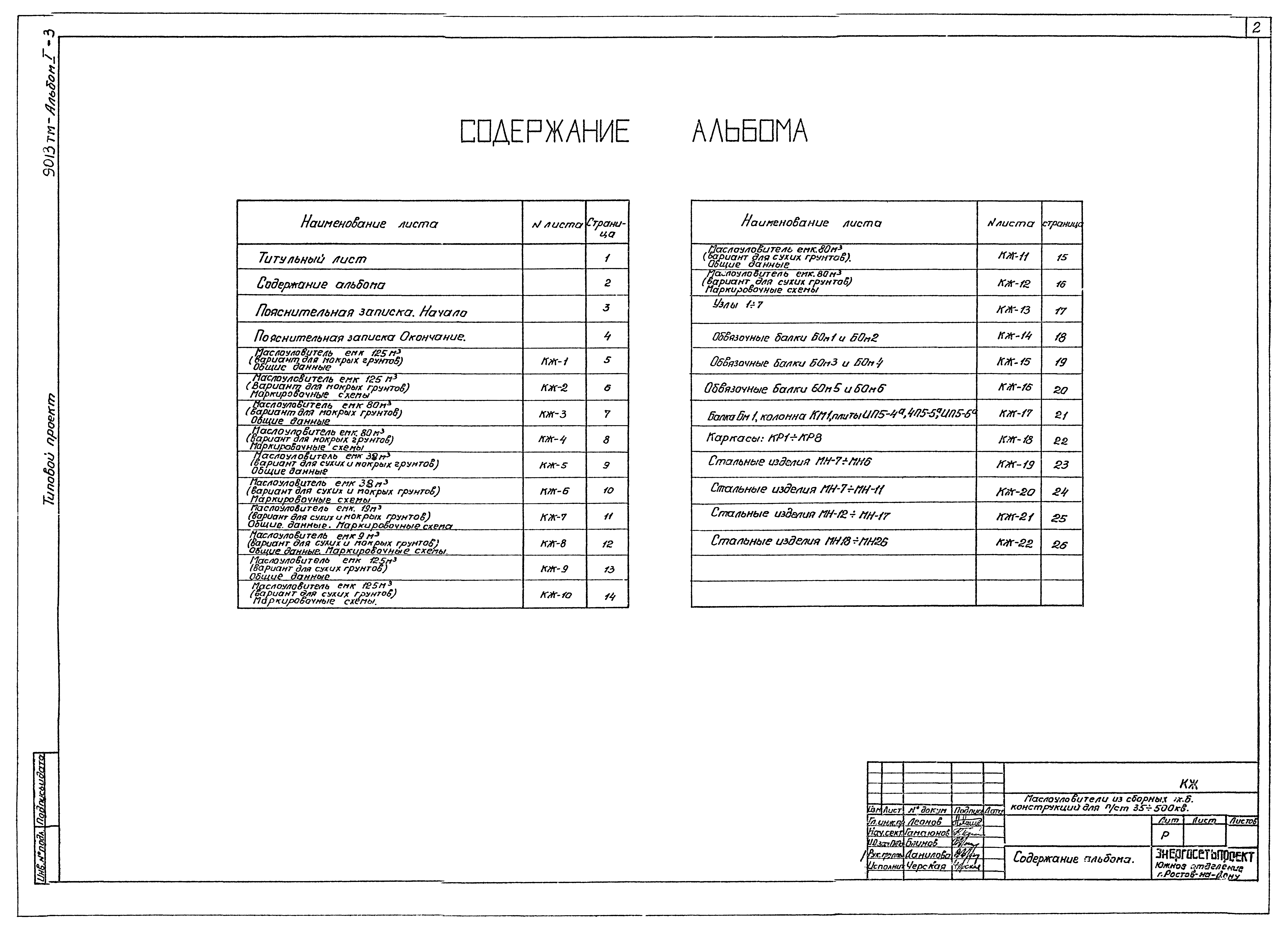 Типовой проект