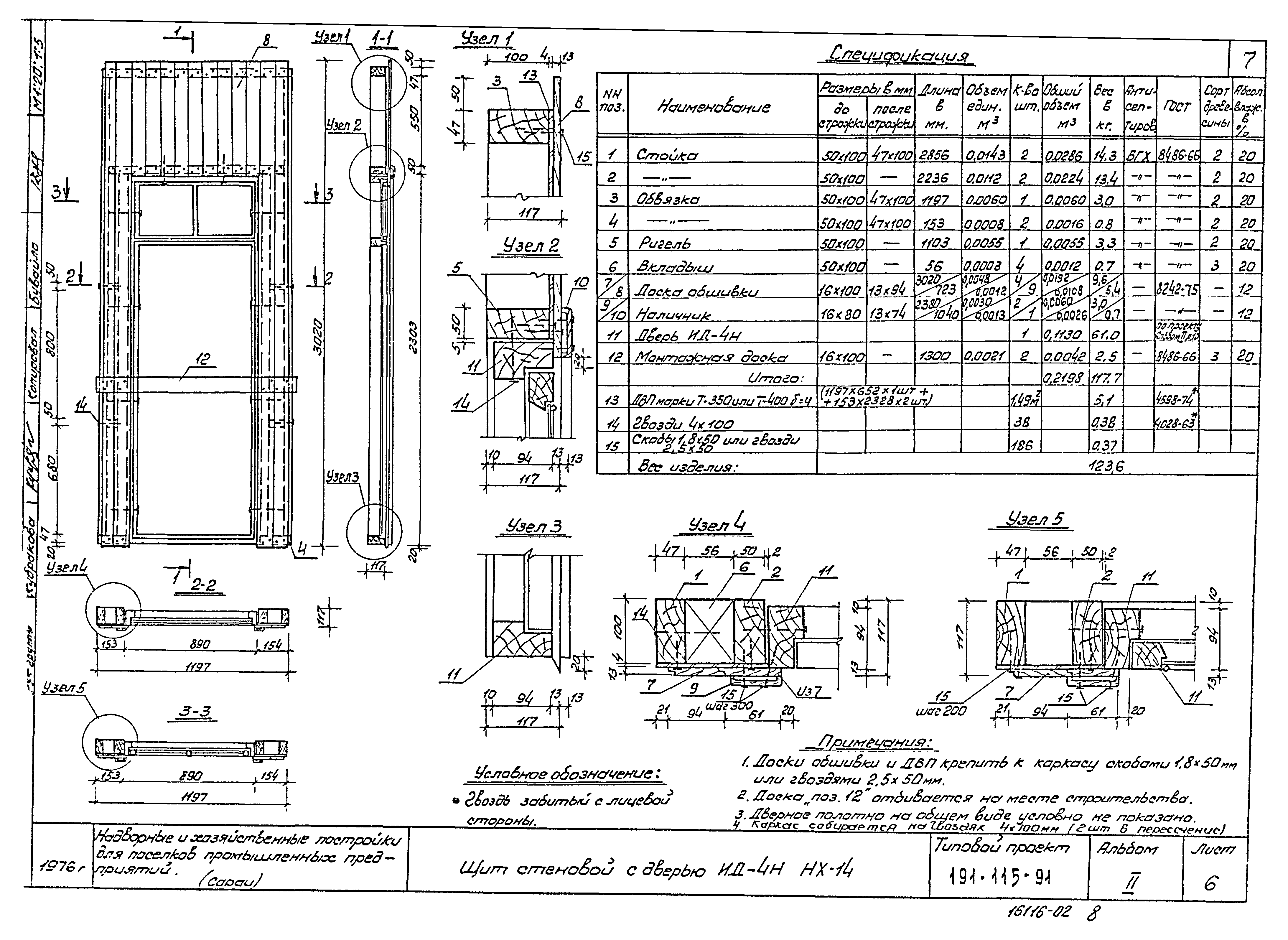 Типовой проект 191-115-91