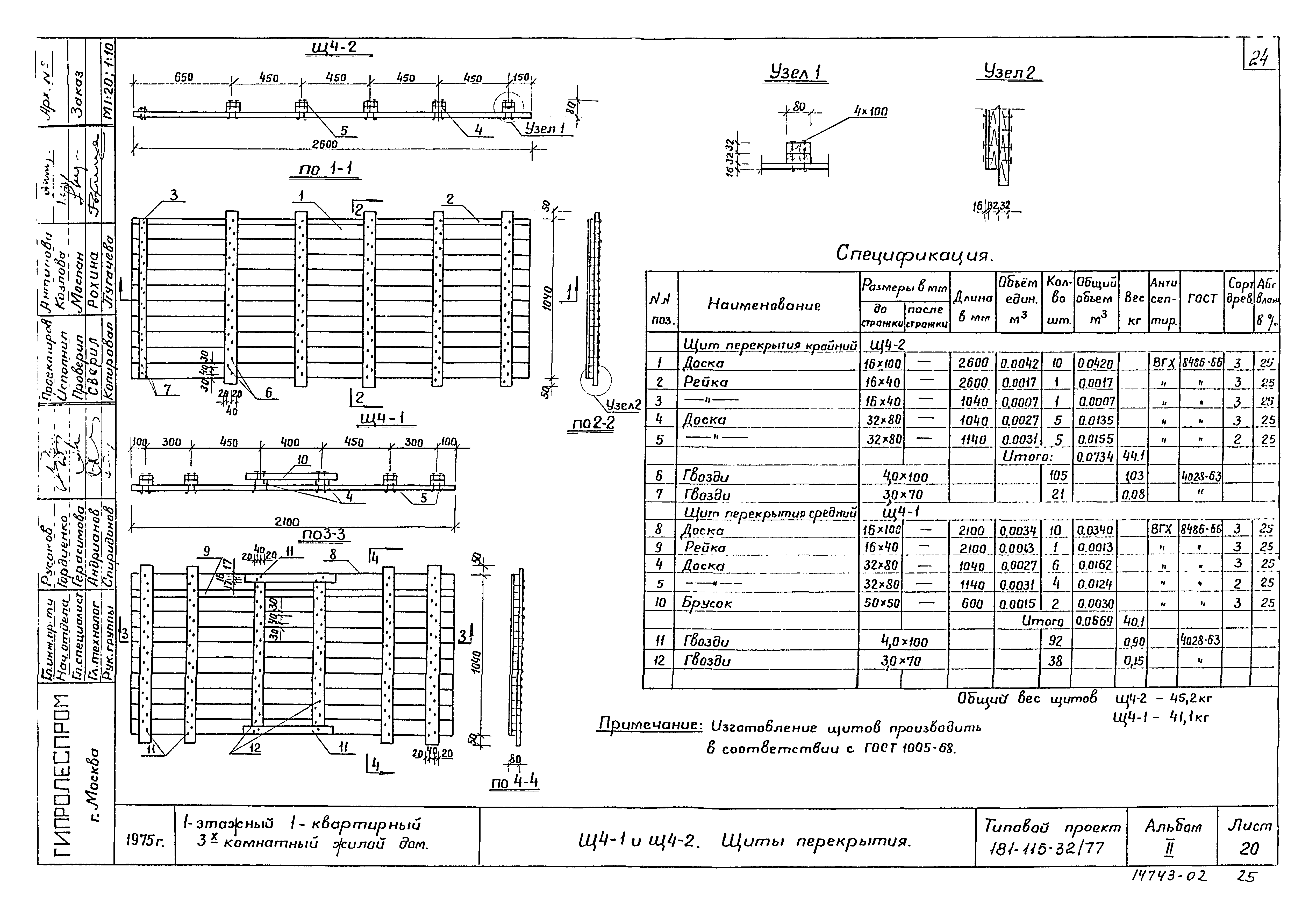 Типовой проект 181-115-32/77