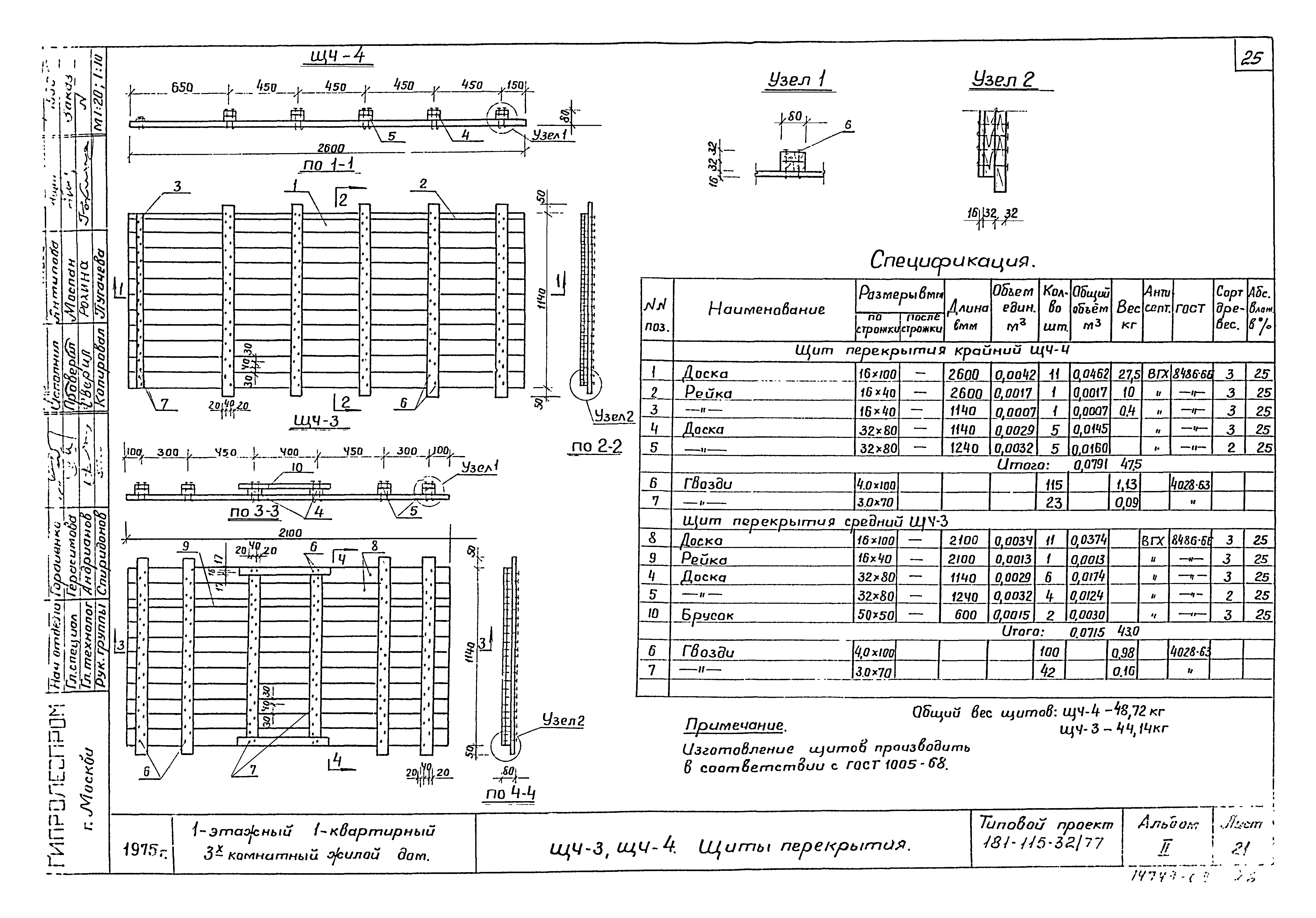 Типовой проект 181-115-32/77