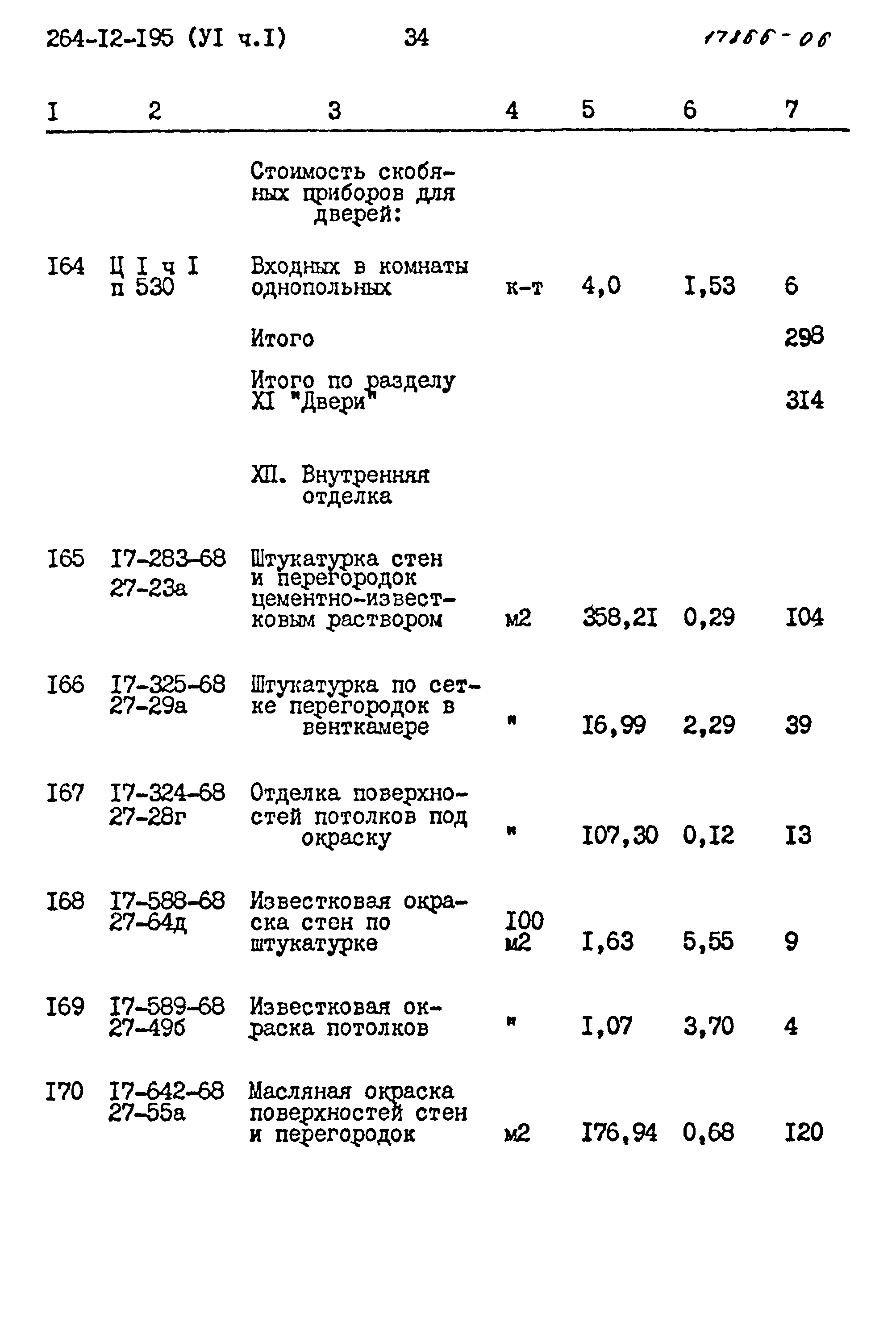 Типовой проект 264-12-195