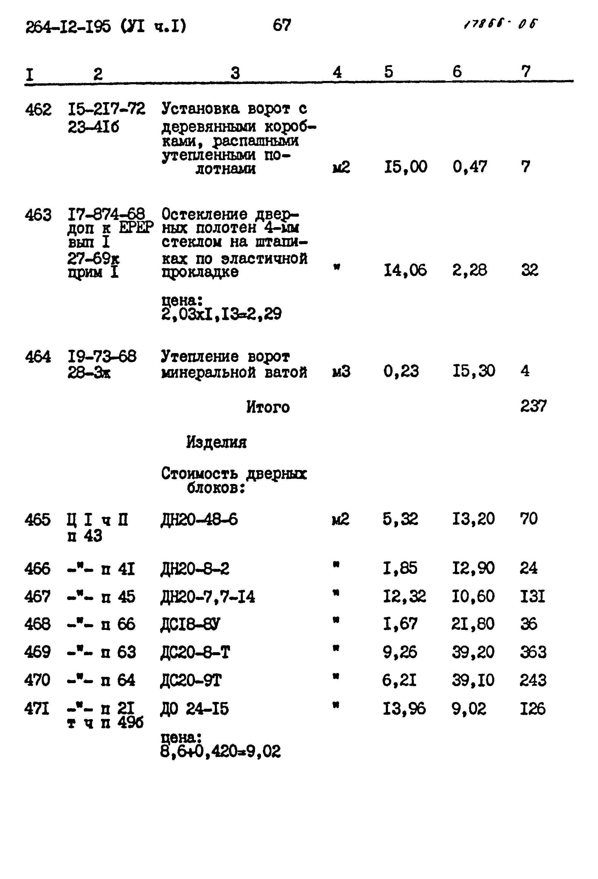 Типовой проект 264-12-195