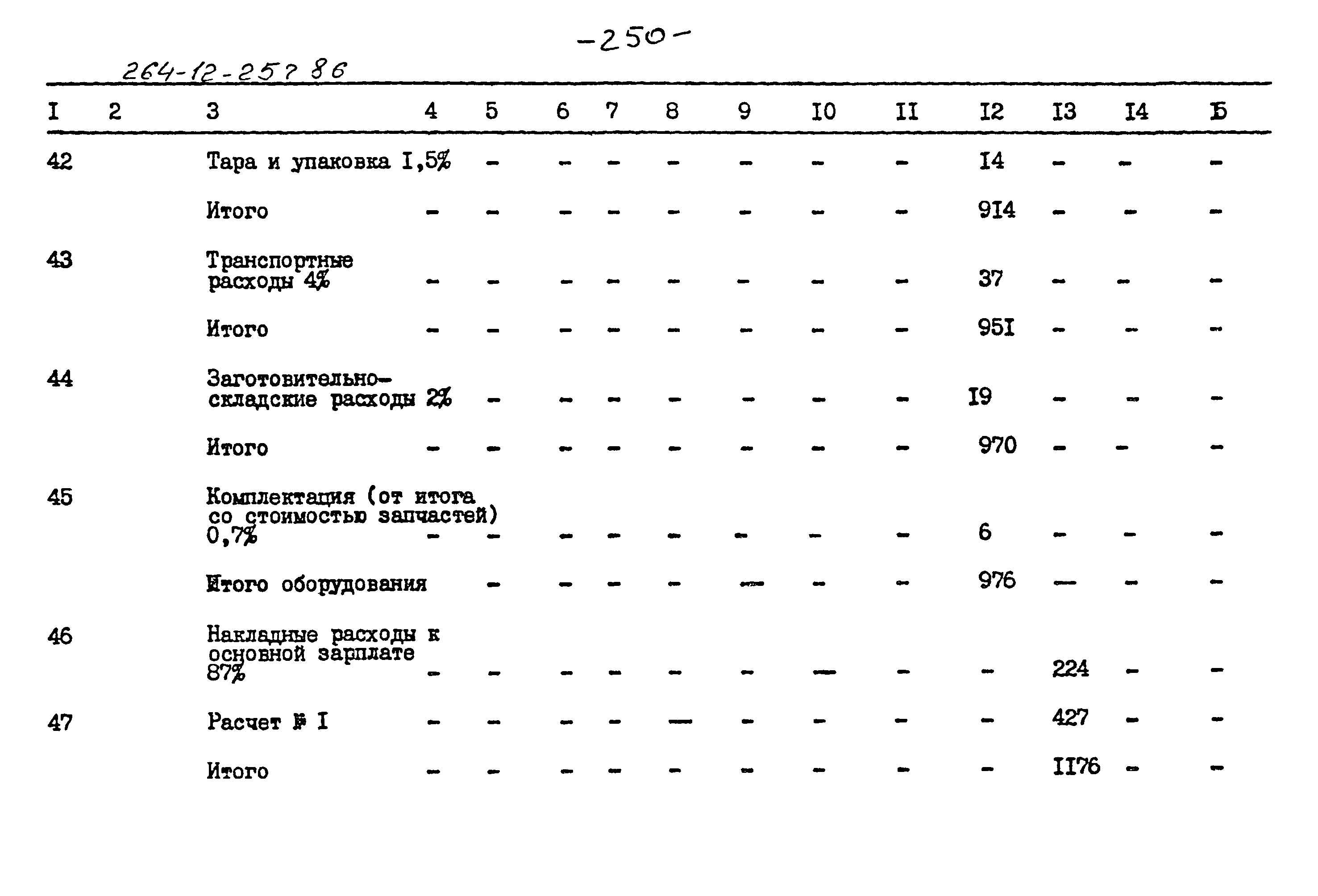 Типовой проект 264-12-257.86