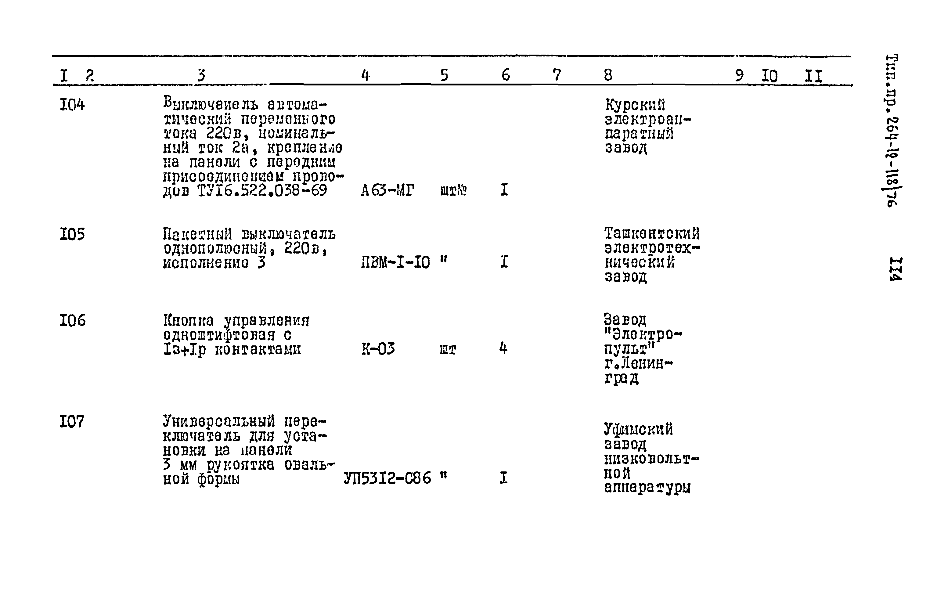 Типовой проект 264-12-118/76