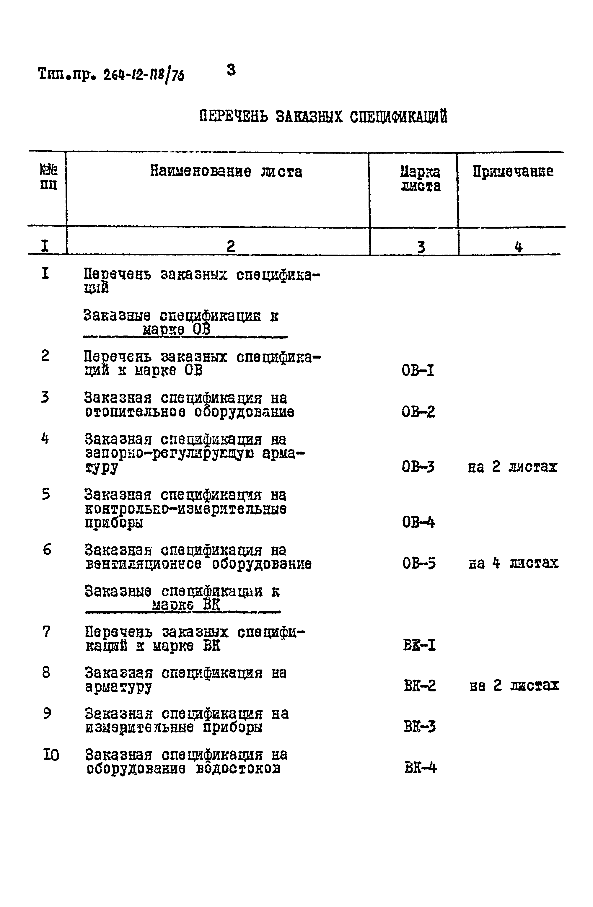 Типовой проект 264-12-118/76