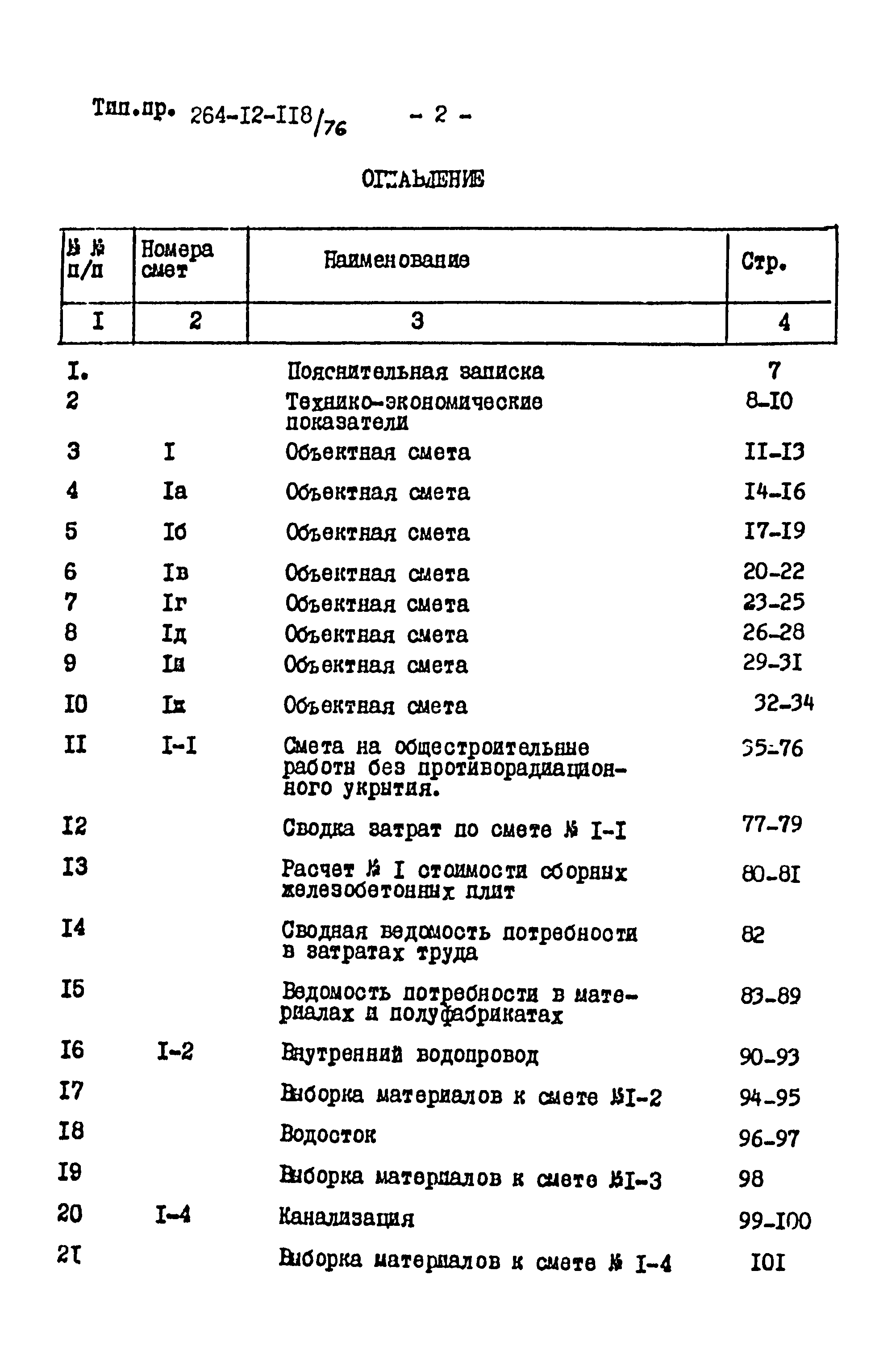 Типовой проект 264-12-118/76