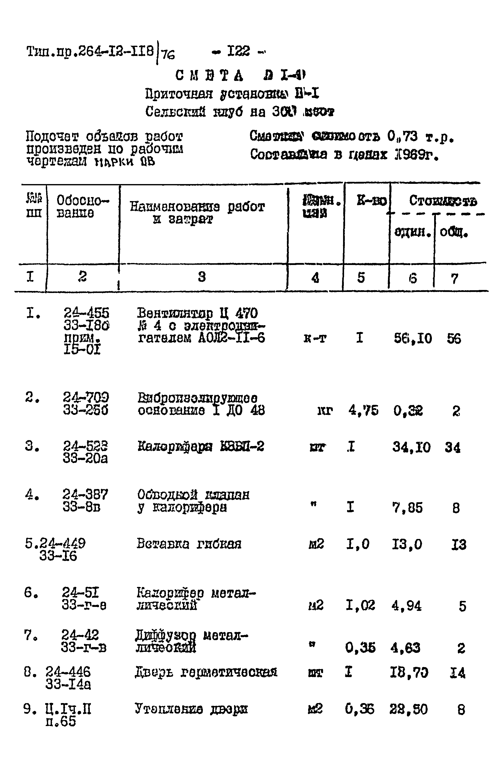 Типовой проект 264-12-118/76