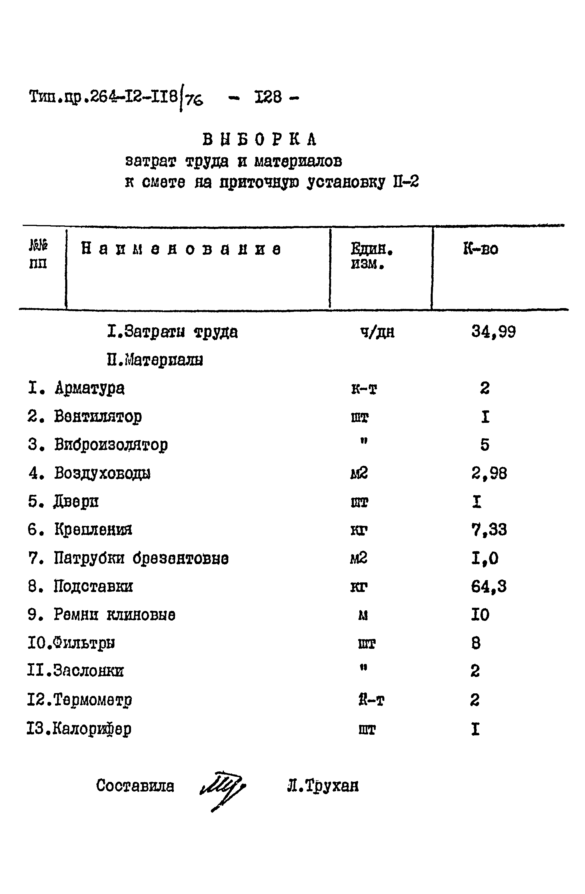 Типовой проект 264-12-118/76