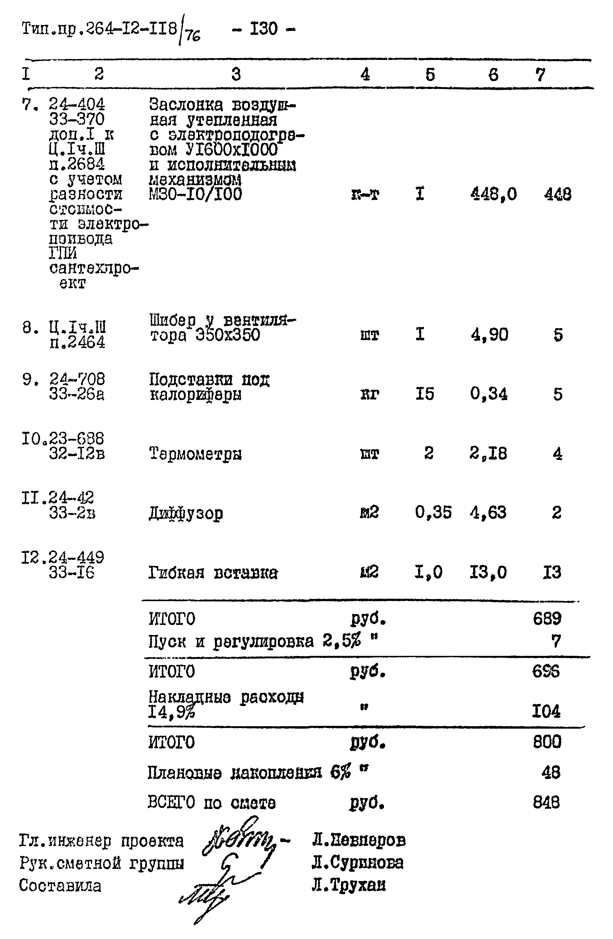 Типовой проект 264-12-118/76