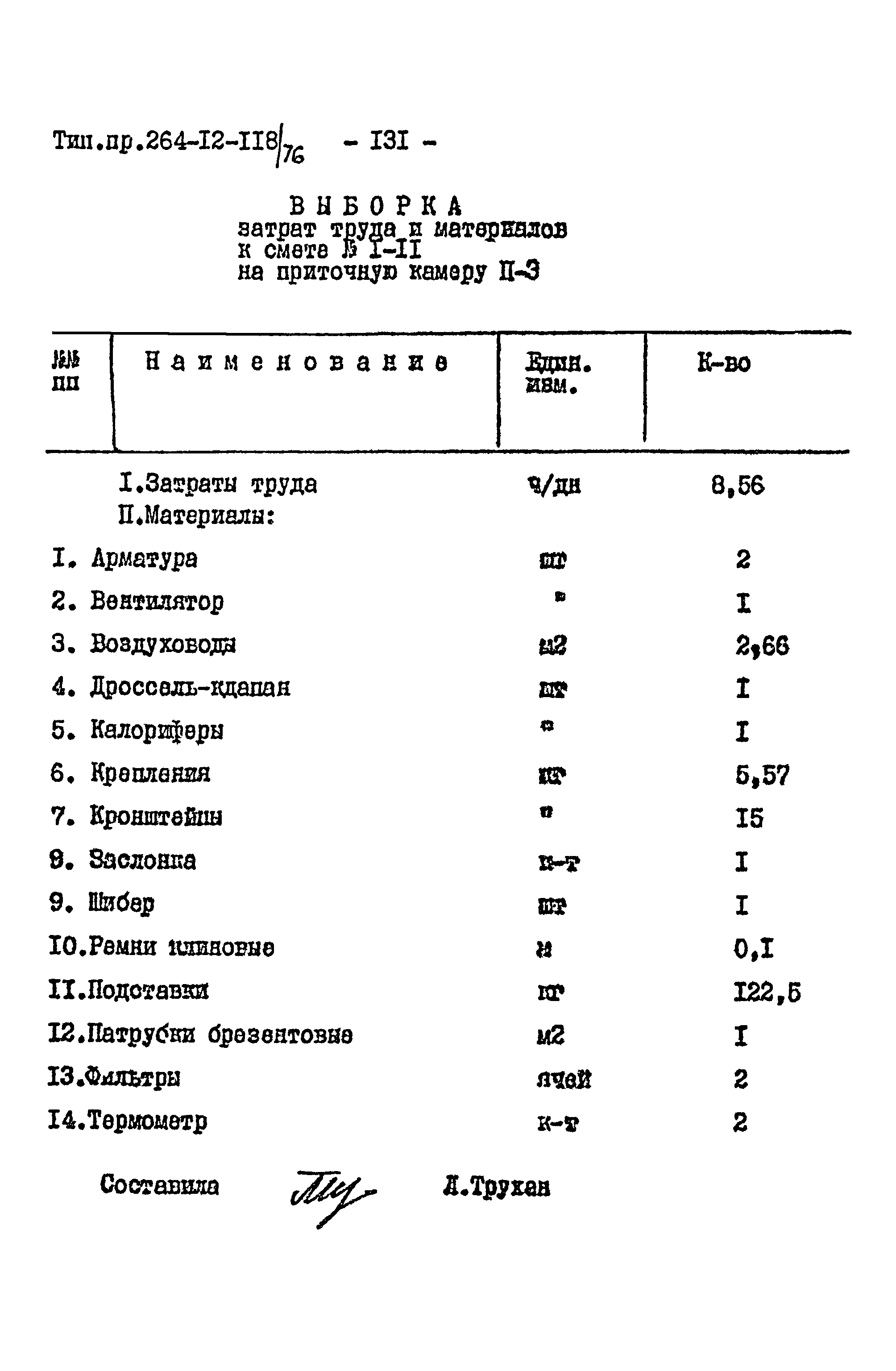 Типовой проект 264-12-118/76