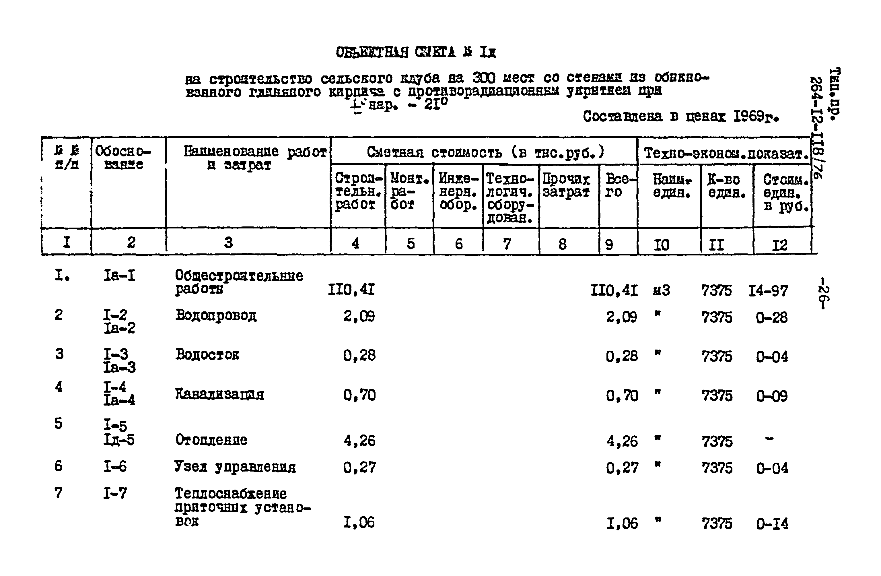 Типовой проект 264-12-118/76