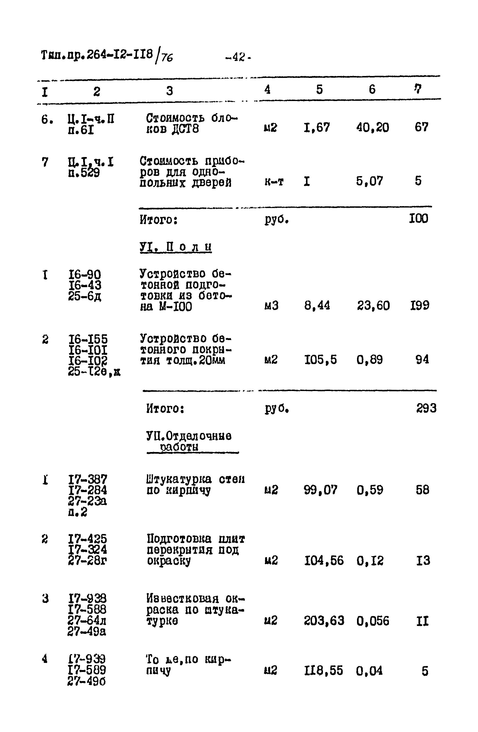 Типовой проект 264-12-118/76