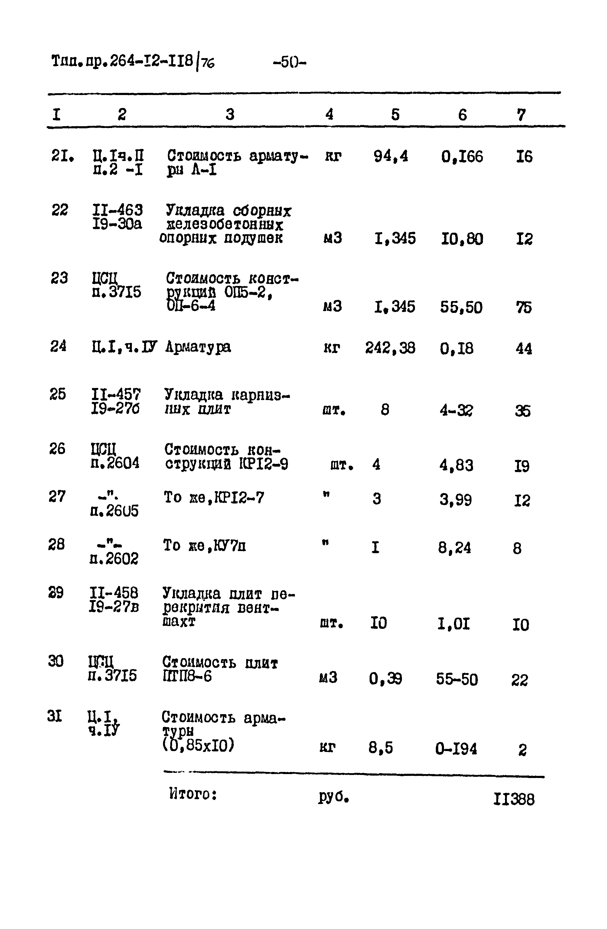 Типовой проект 264-12-118/76