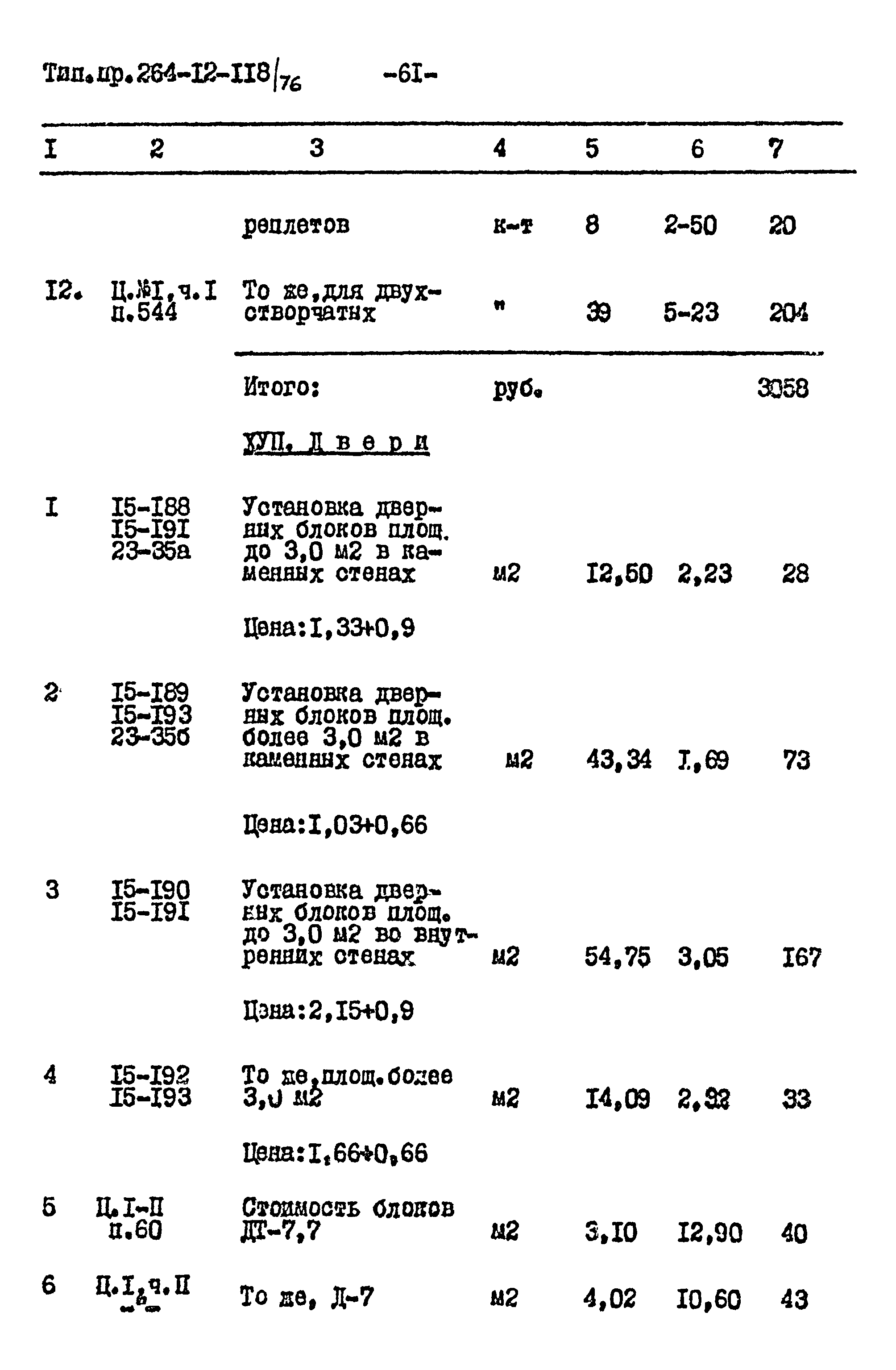 Типовой проект 264-12-118/76