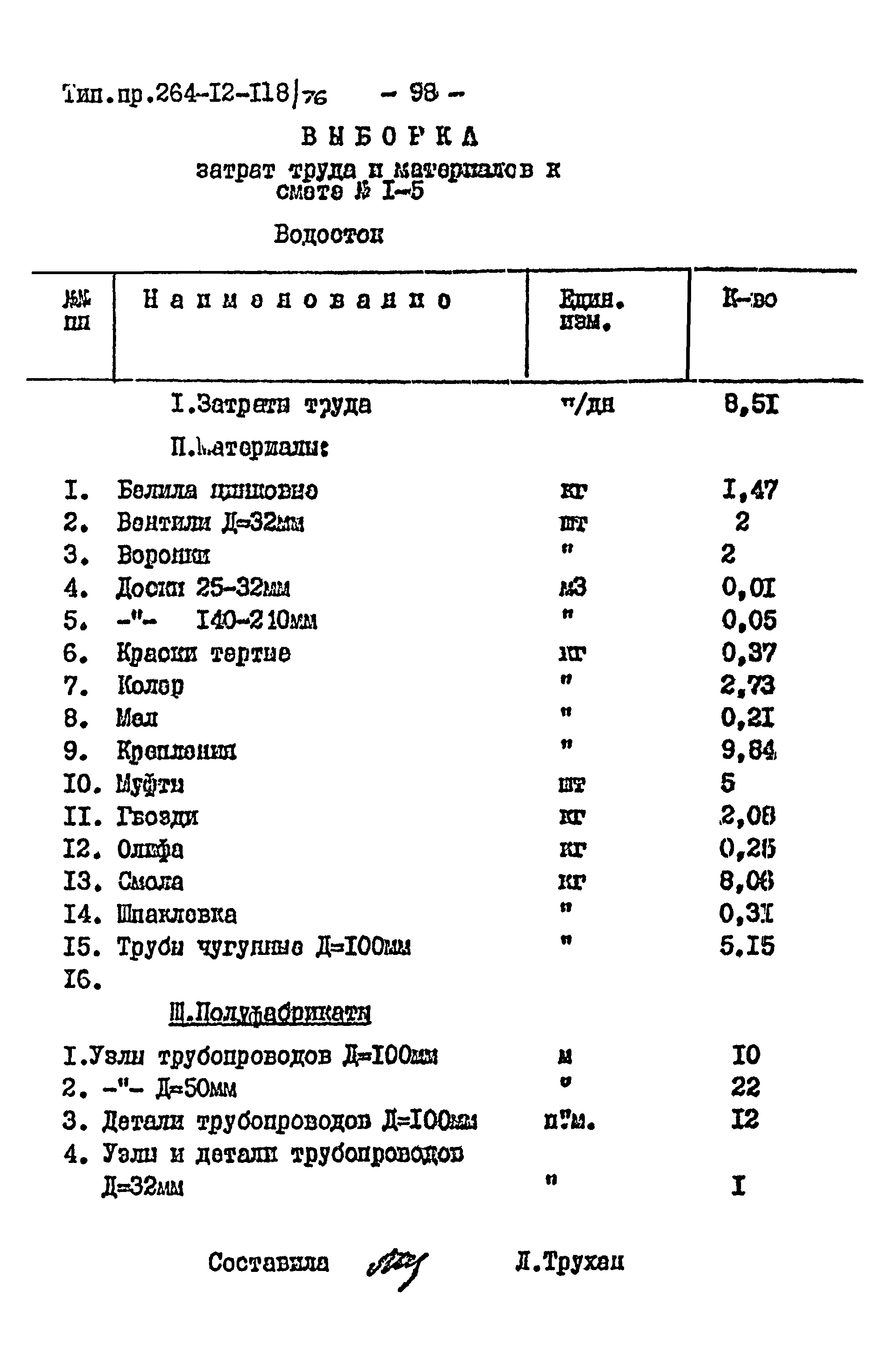 Типовой проект 264-12-118/76