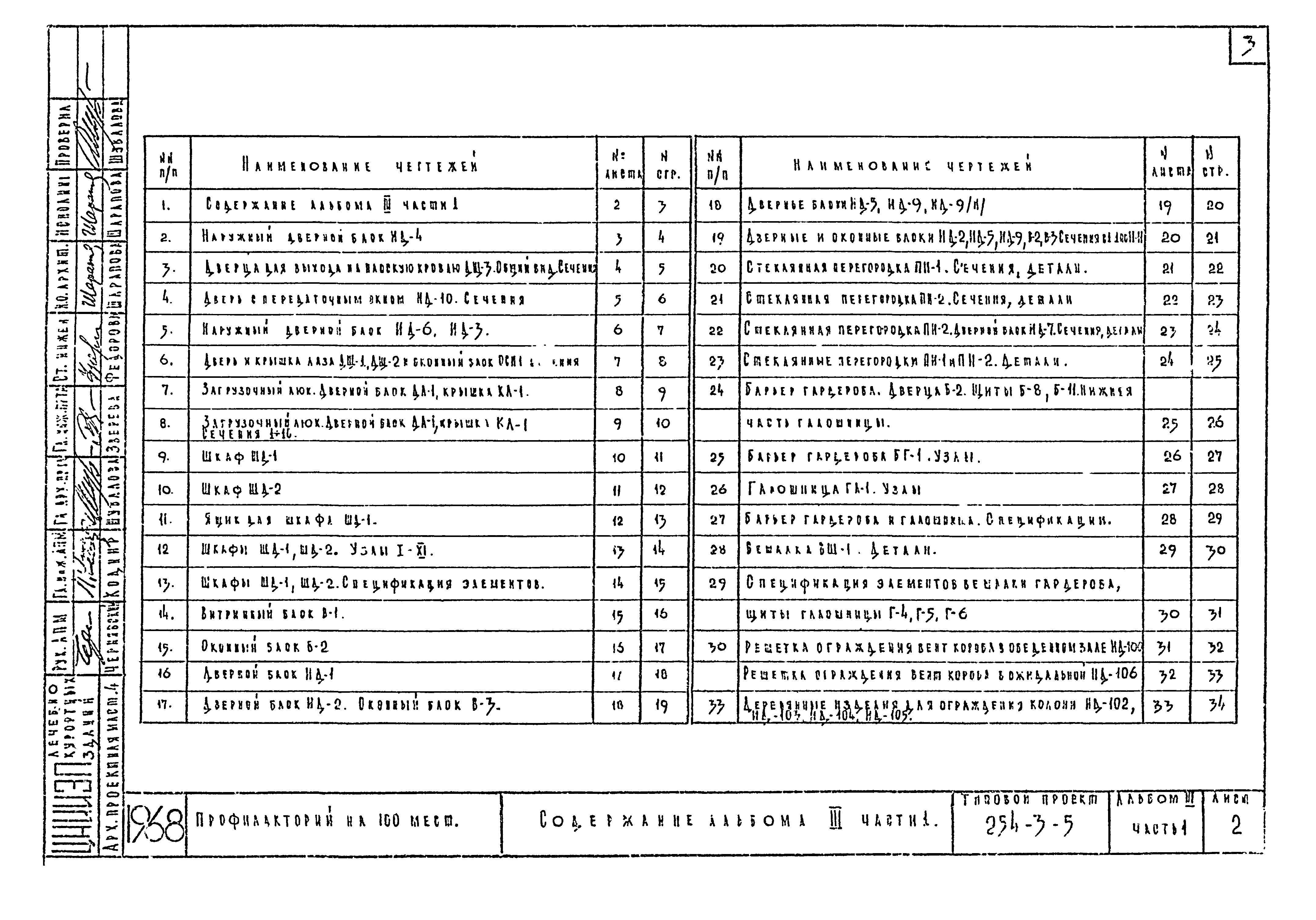 Типовой проект 254-3-5