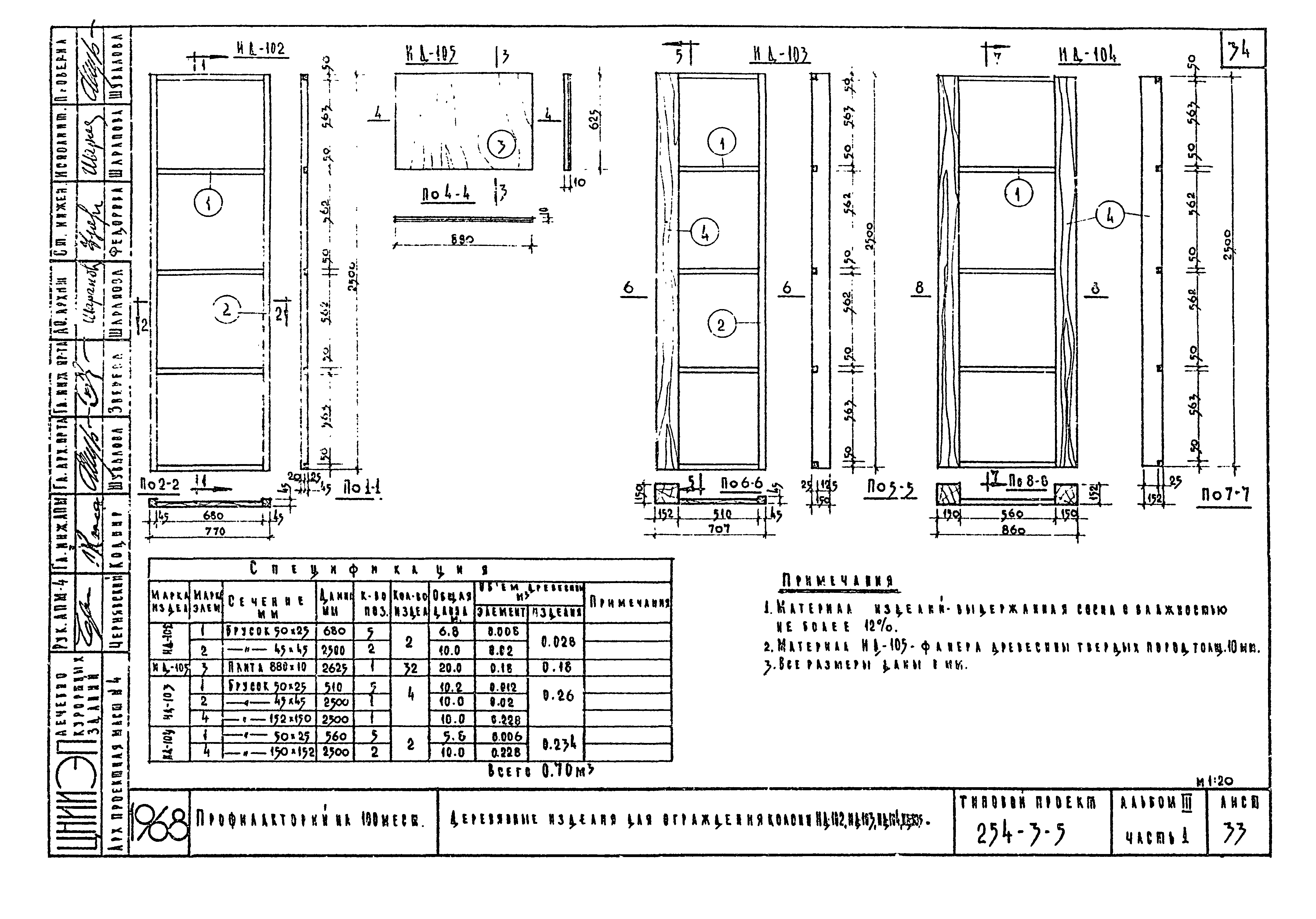 Типовой проект 254-3-5