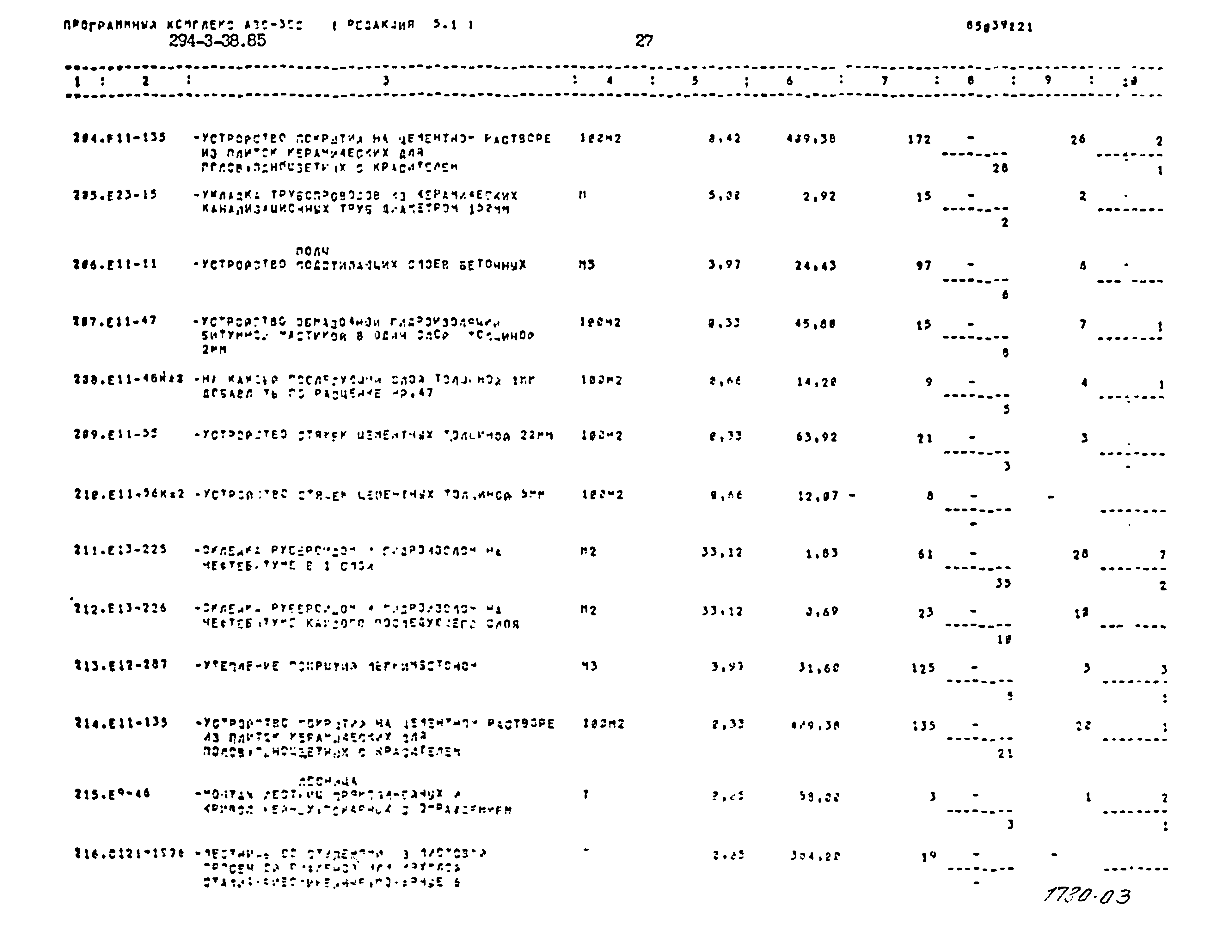 Типовой проект 294-3-38.85