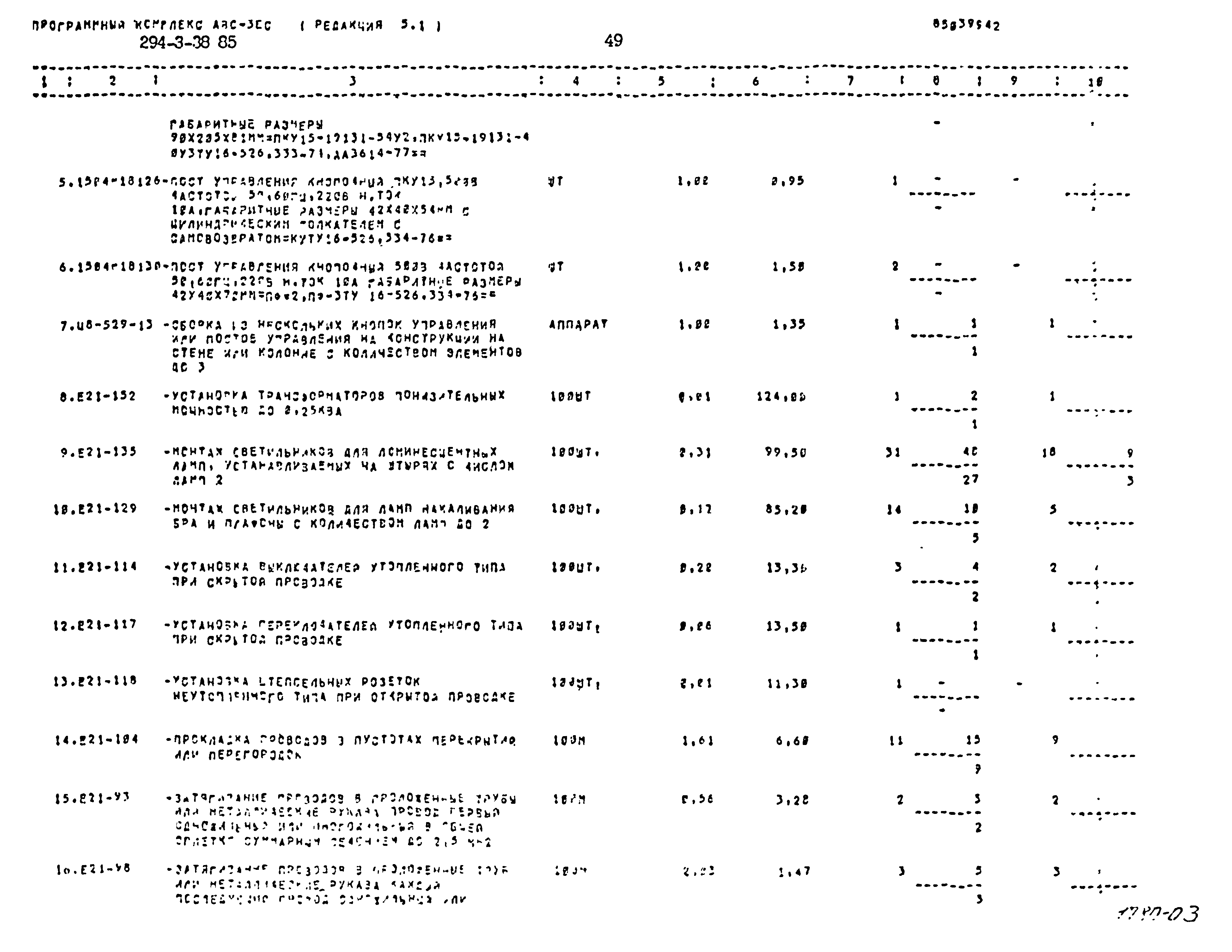 Типовой проект 294-3-38.85