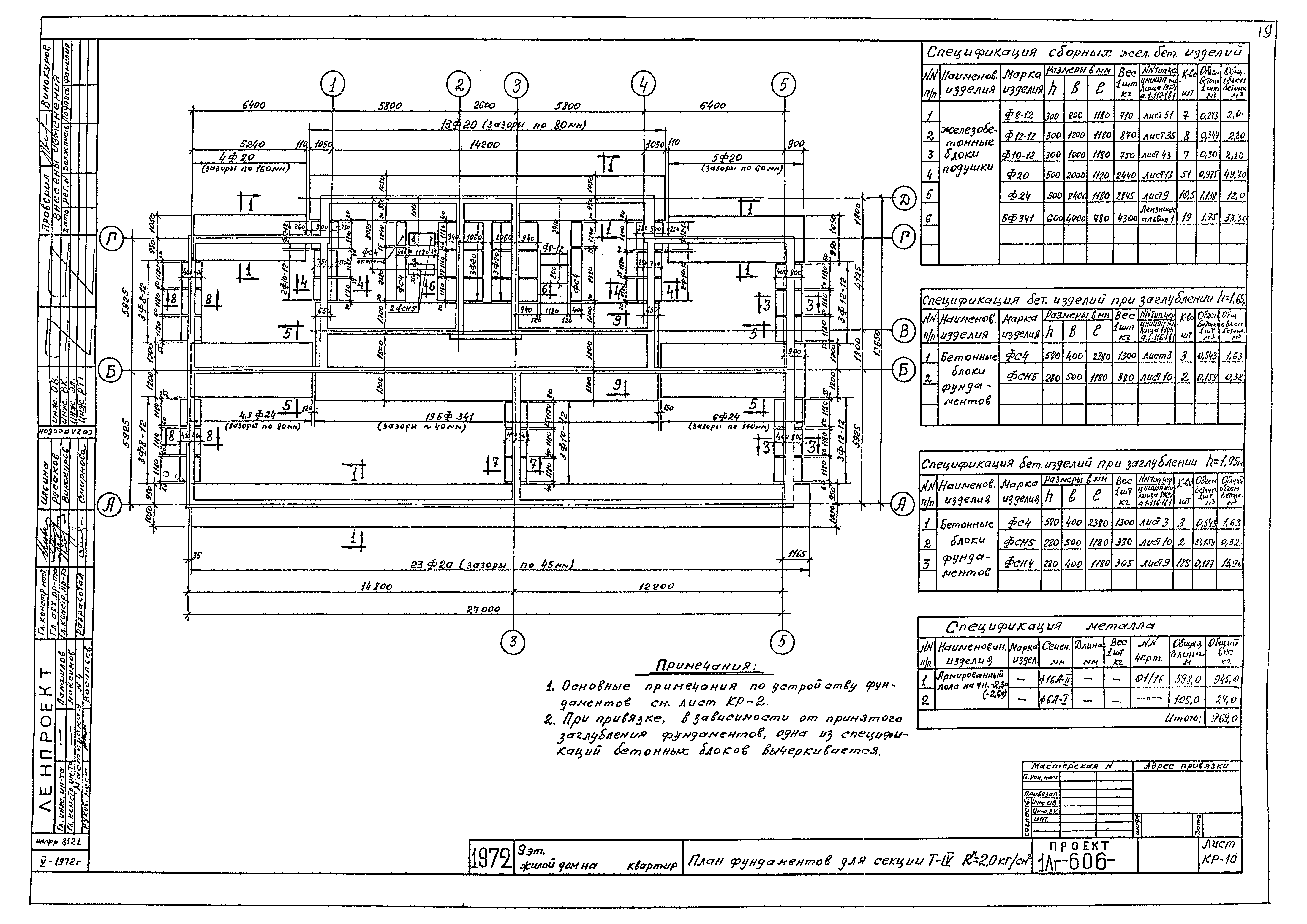 Типовой проект 1Лг-606