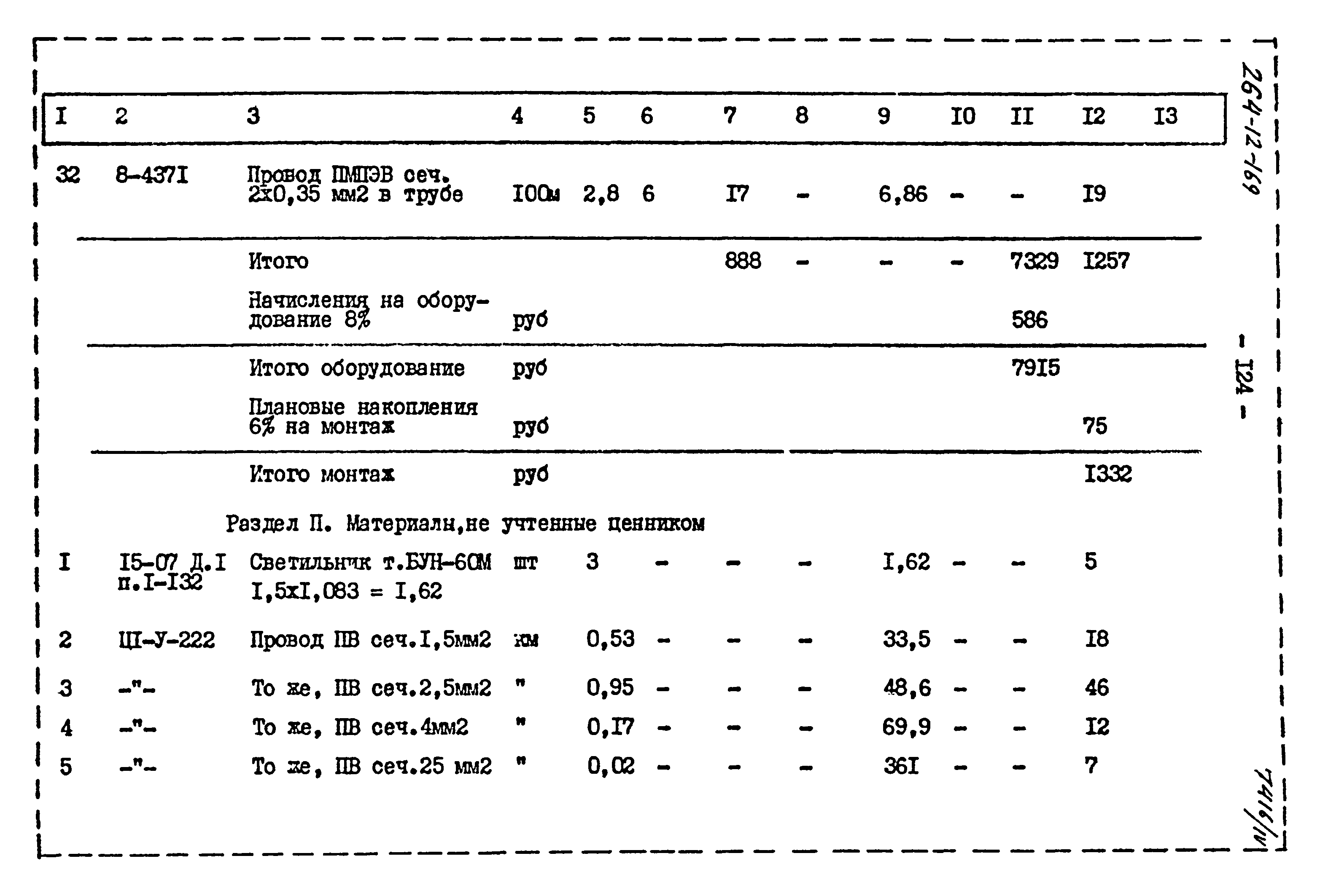 Типовой проект 264-12-169