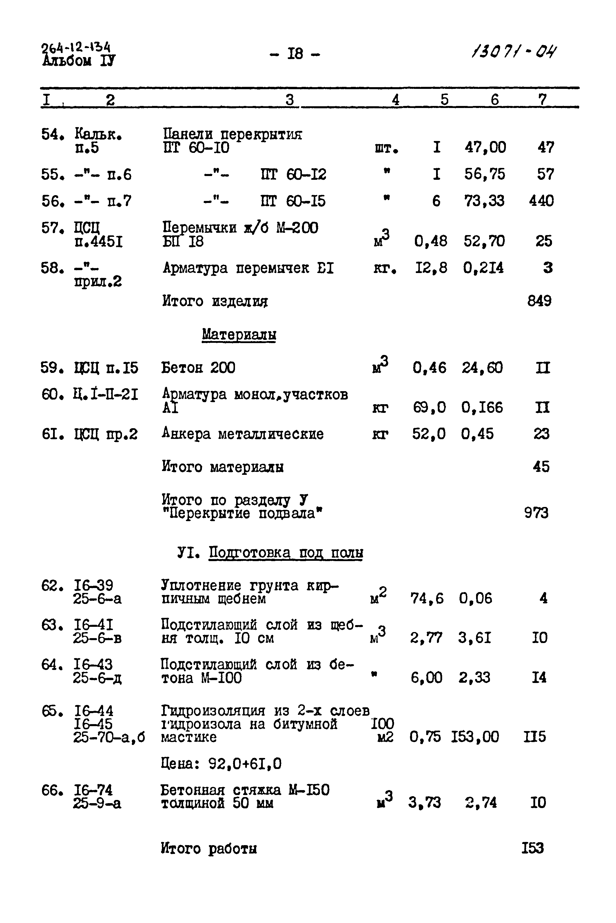 Типовой проект 264-12-134