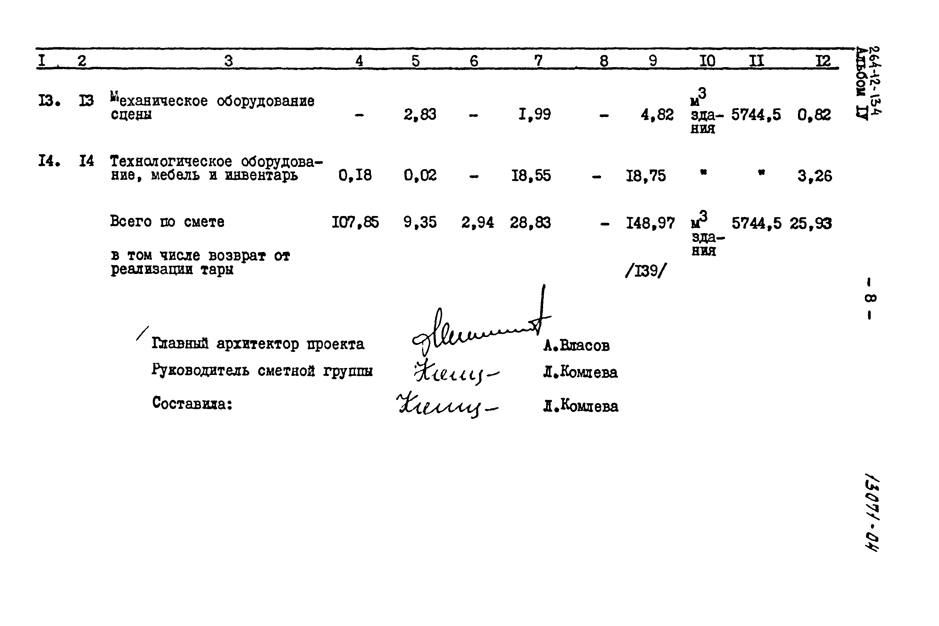 Типовой проект 264-12-134