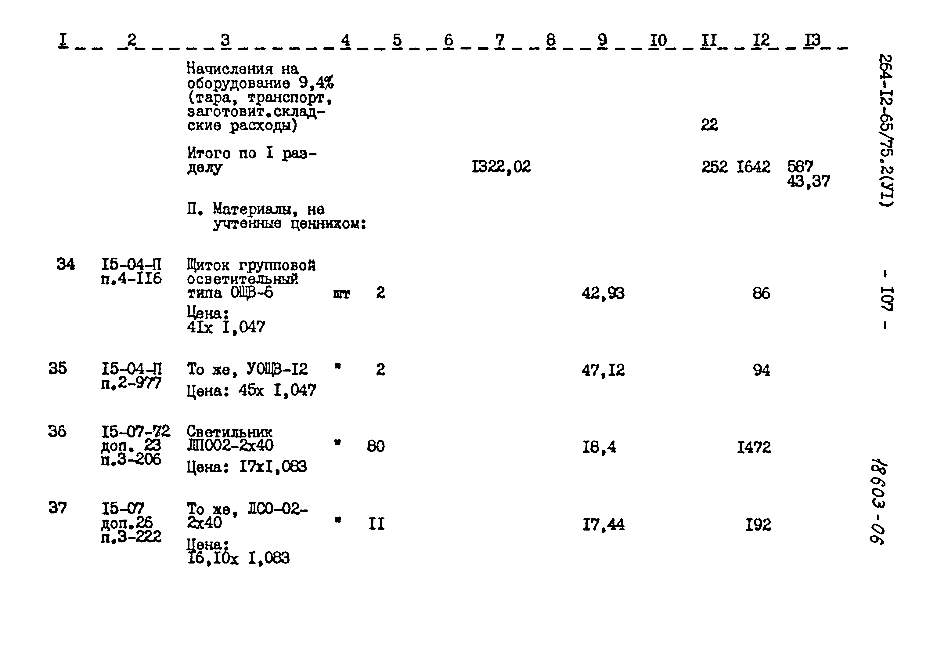 Типовой проект 264-12-65/75.2