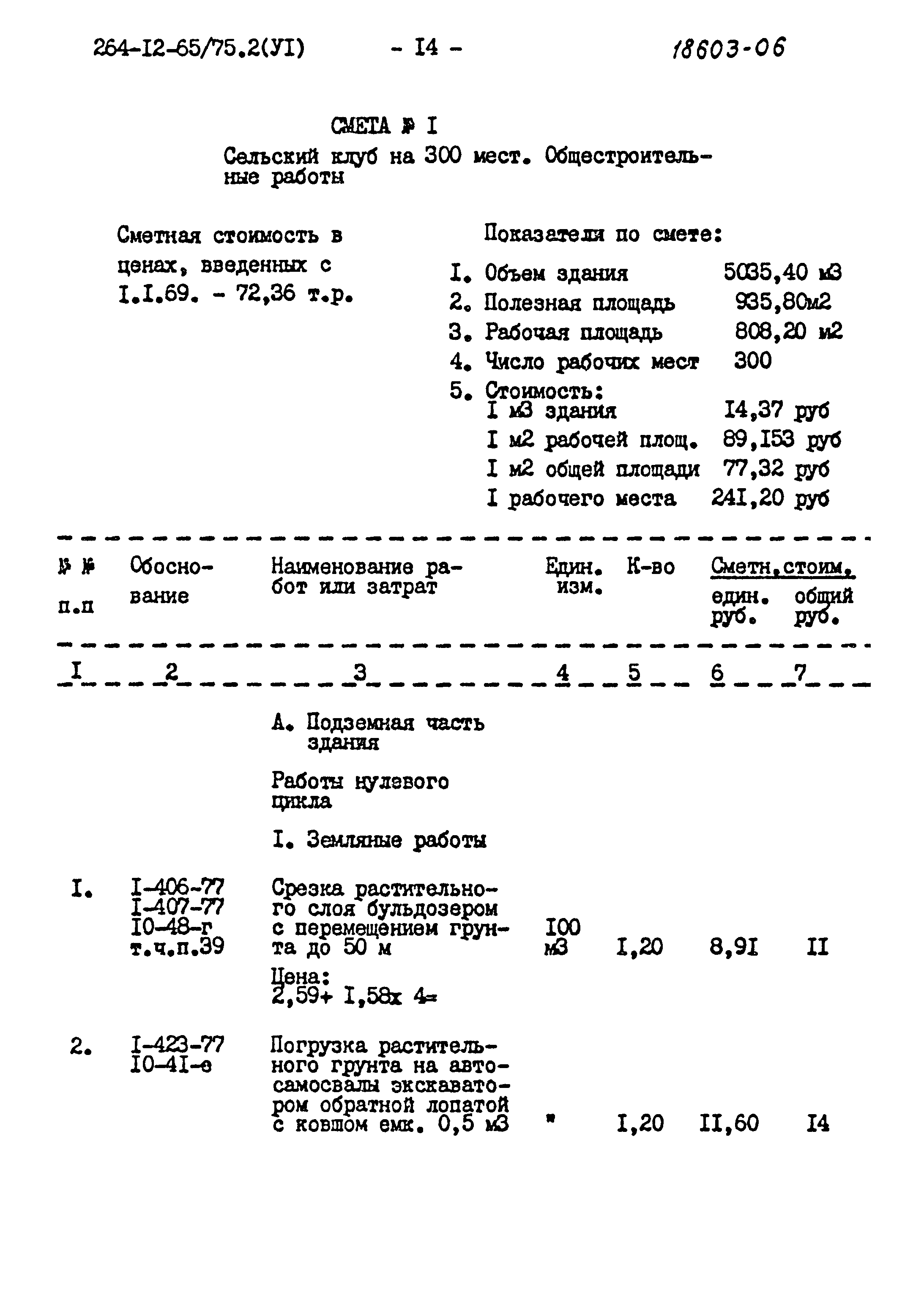 Типовой проект 264-12-65/75.2