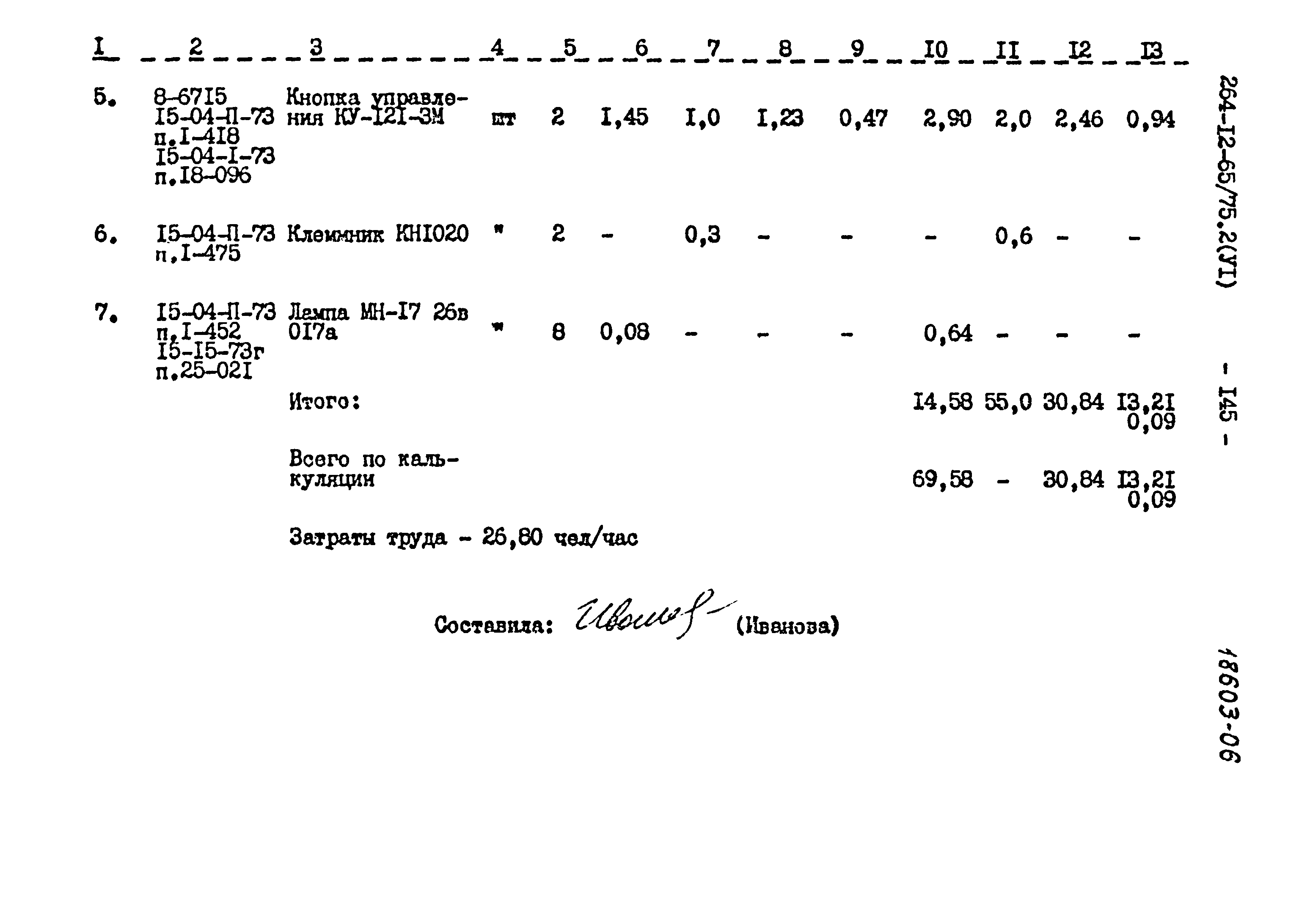 Типовой проект 264-12-65/75.2