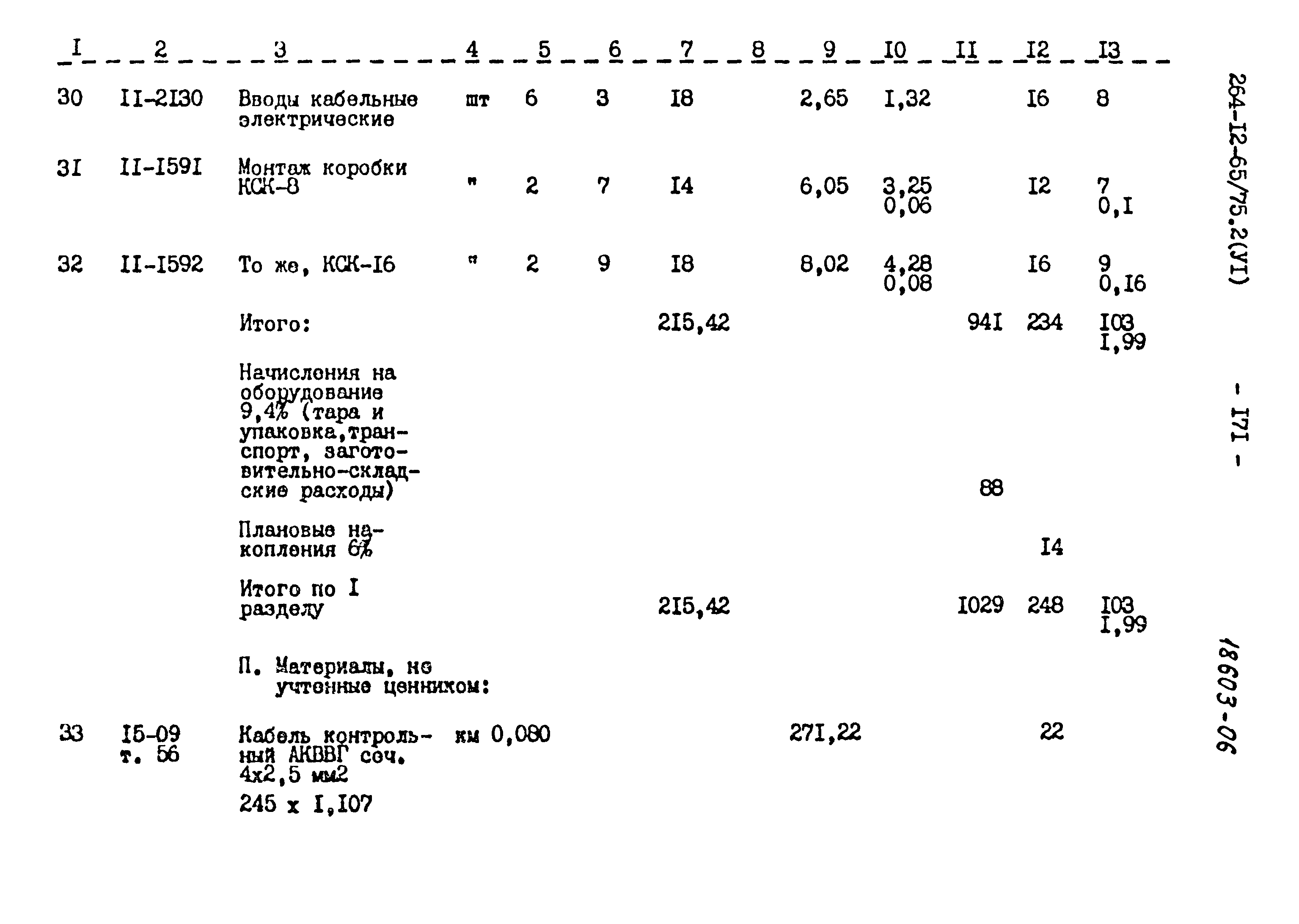 Типовой проект 264-12-65/75.2