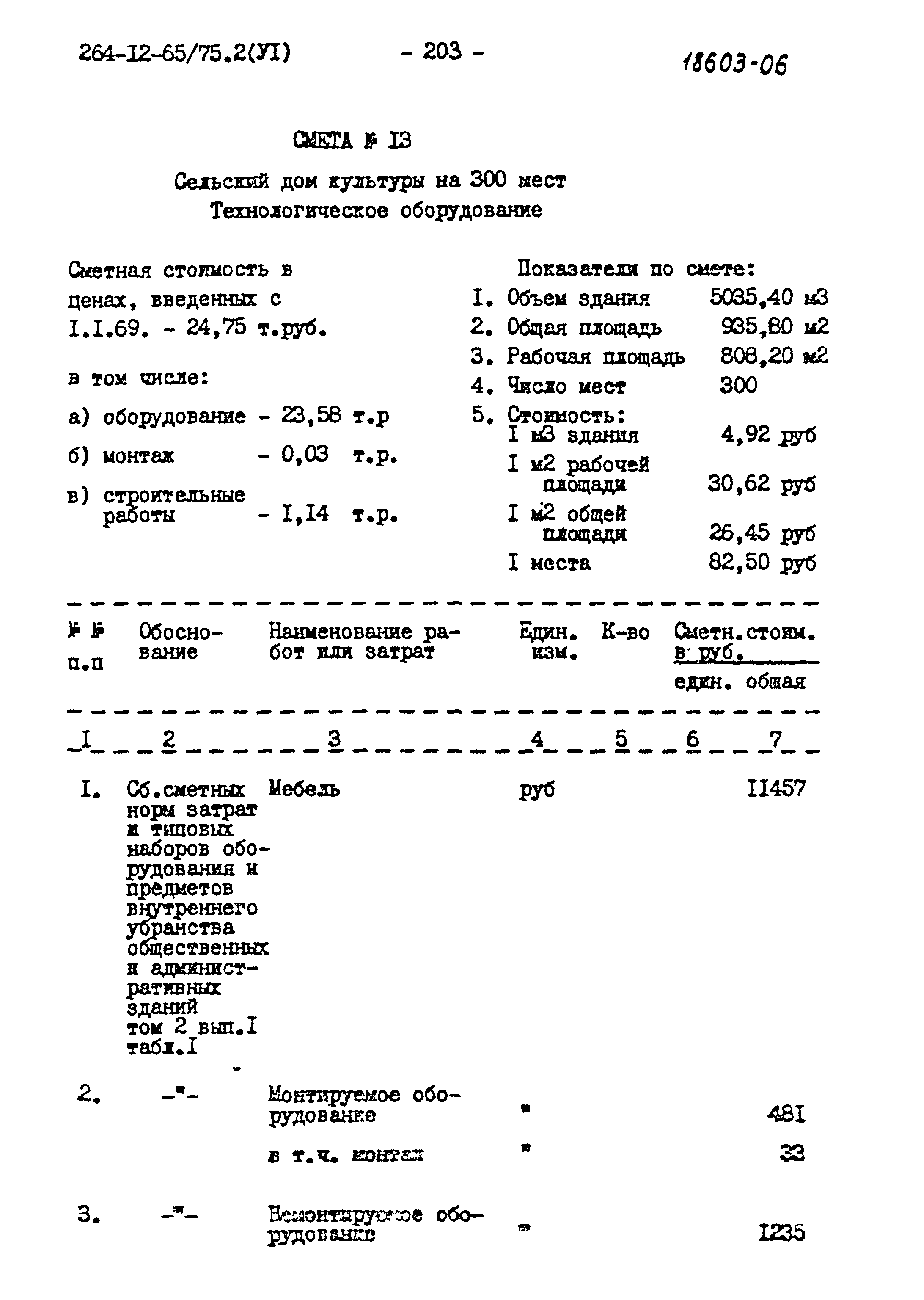 Типовой проект 264-12-65/75.2