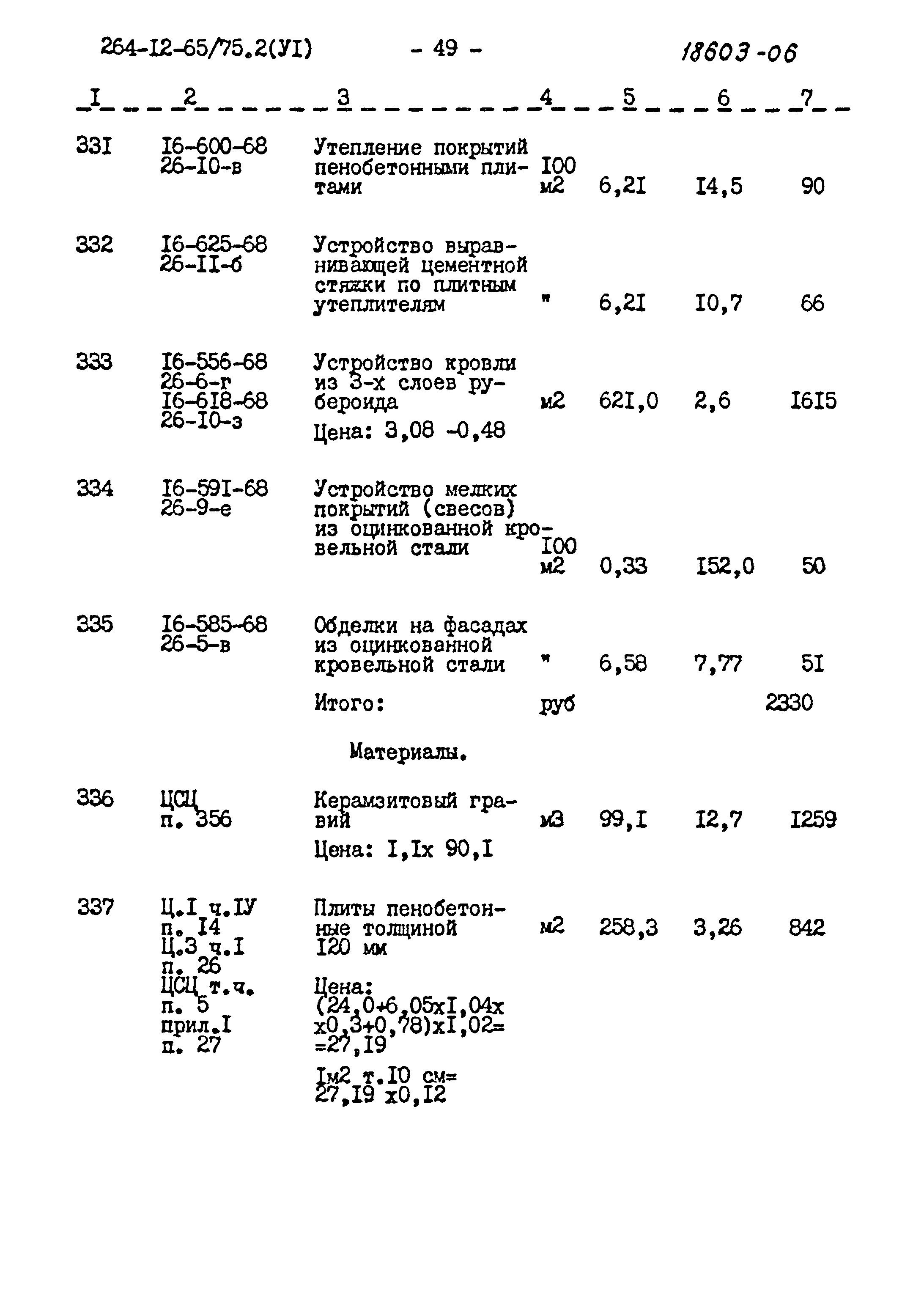 Типовой проект 264-12-65/75.2