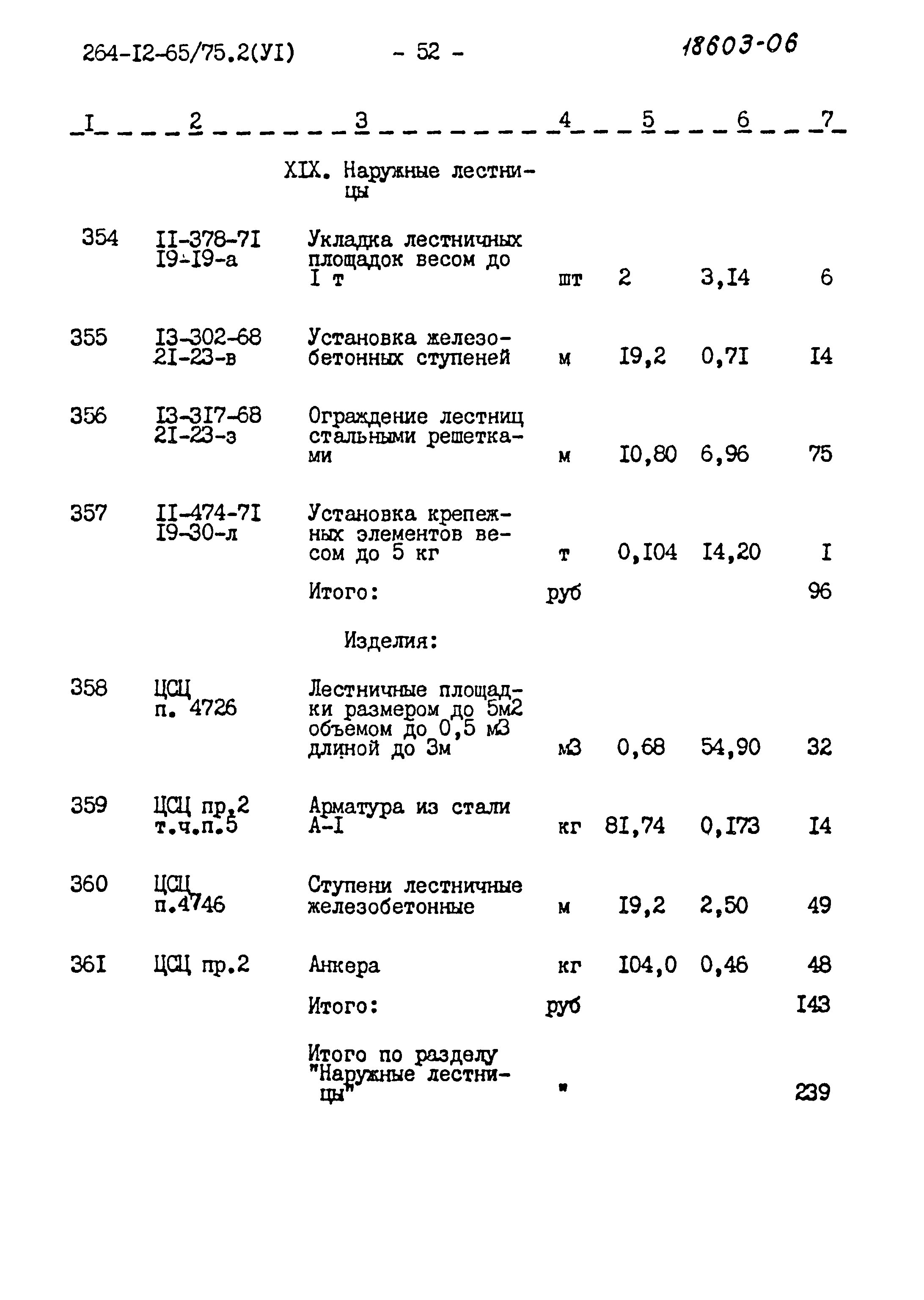 Типовой проект 264-12-65/75.2