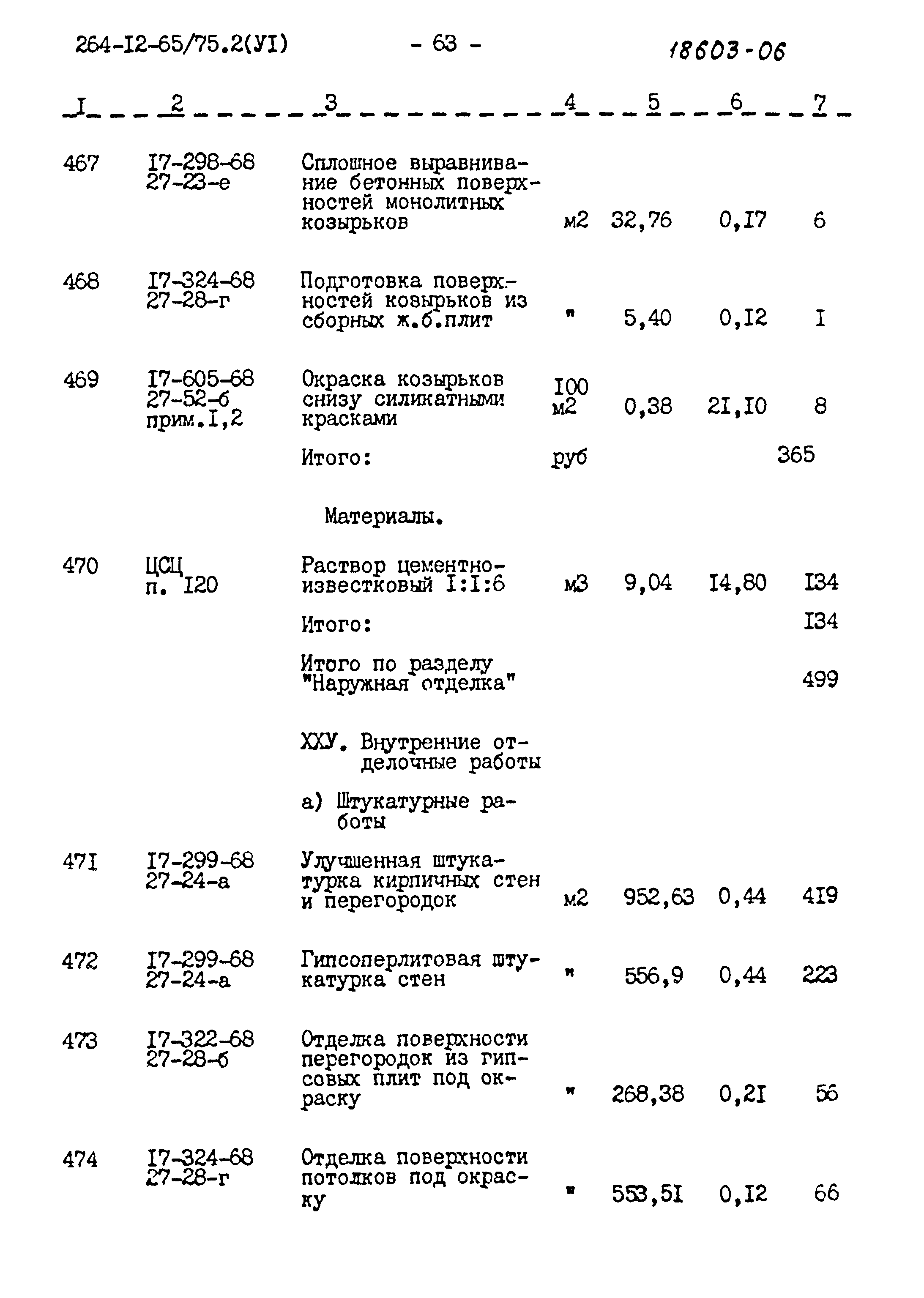 Типовой проект 264-12-65/75.2