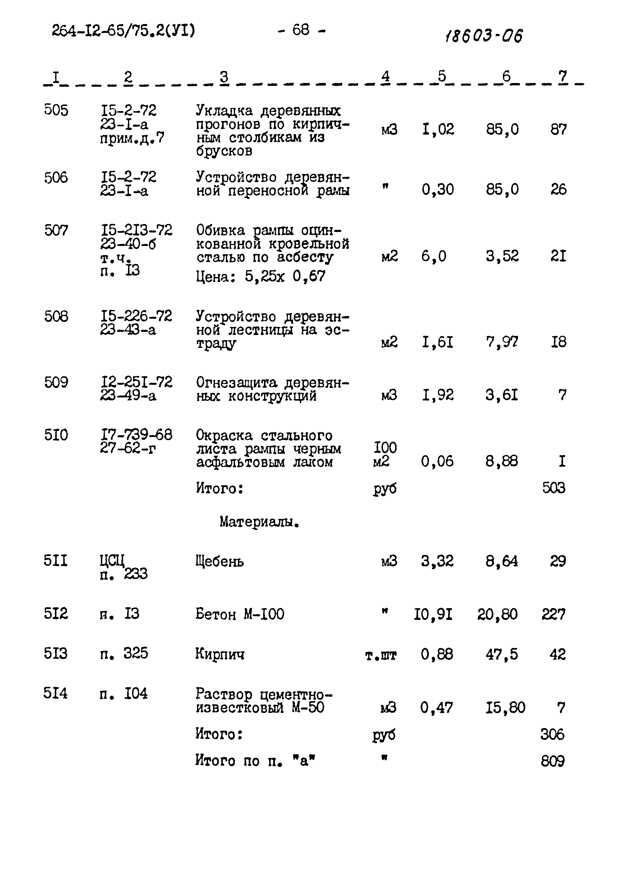 Типовой проект 264-12-65/75.2