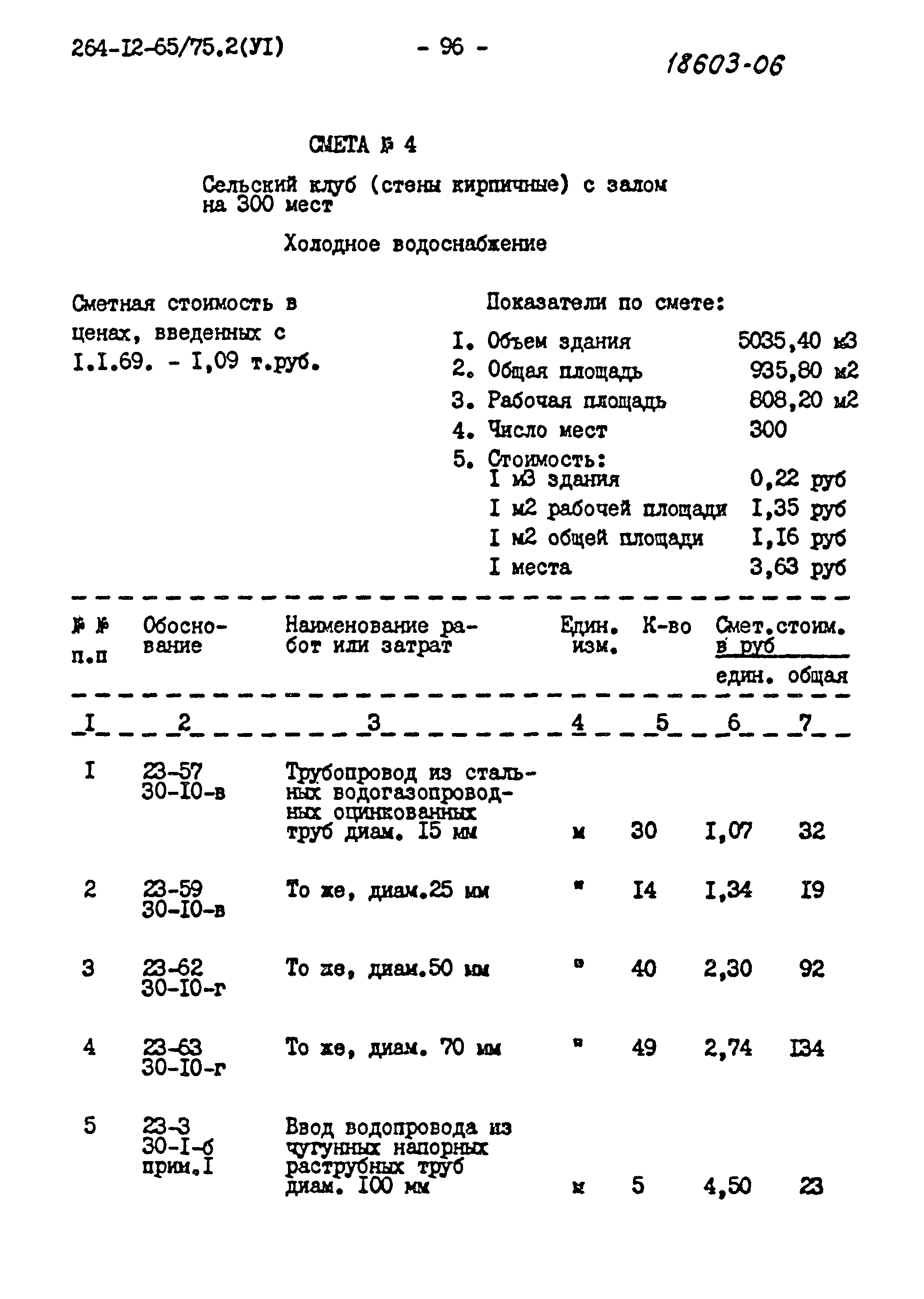 Типовой проект 264-12-65/75.2