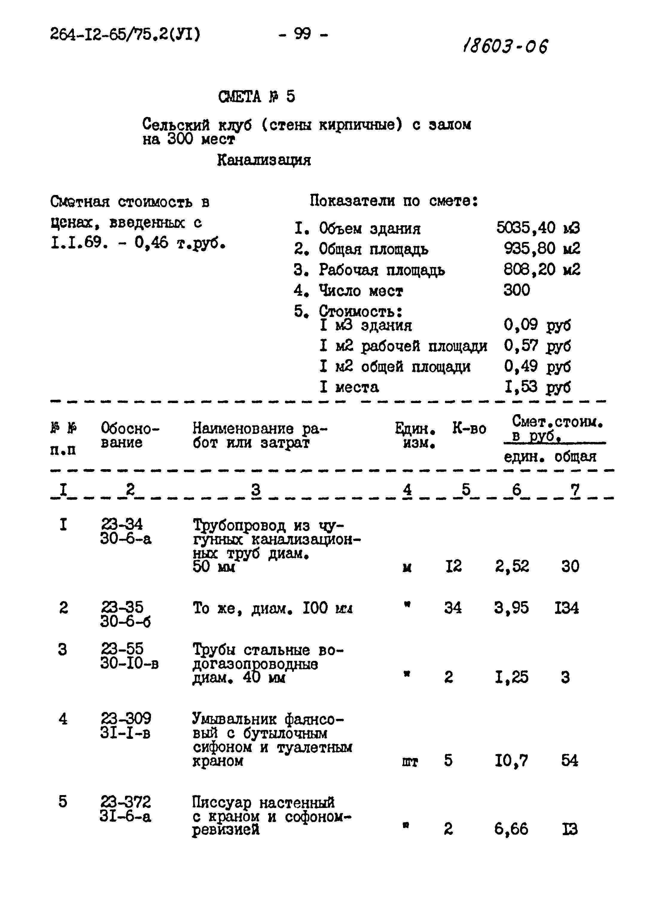 Типовой проект 264-12-65/75.2