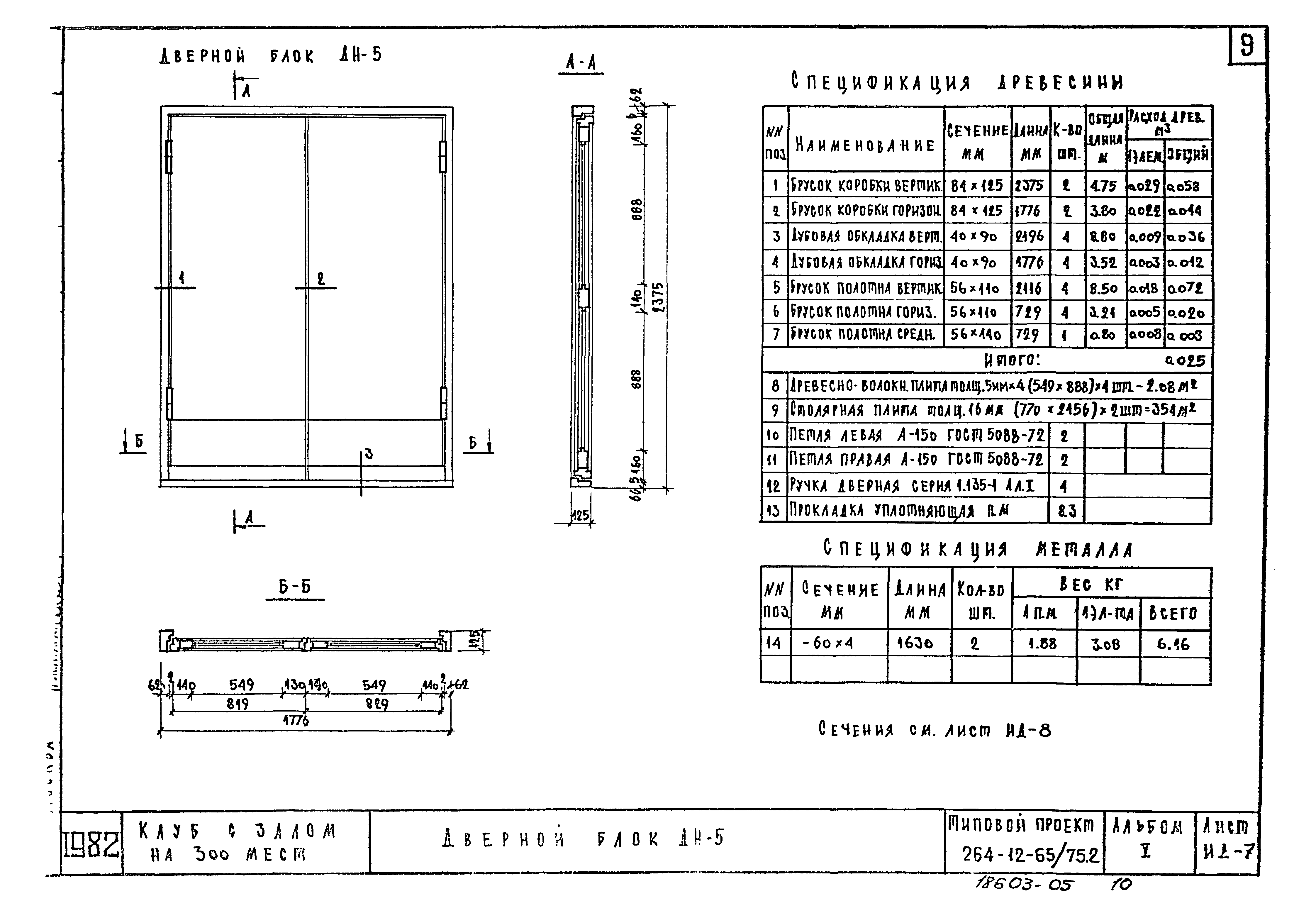 Типовой проект 264-12-65/75.2