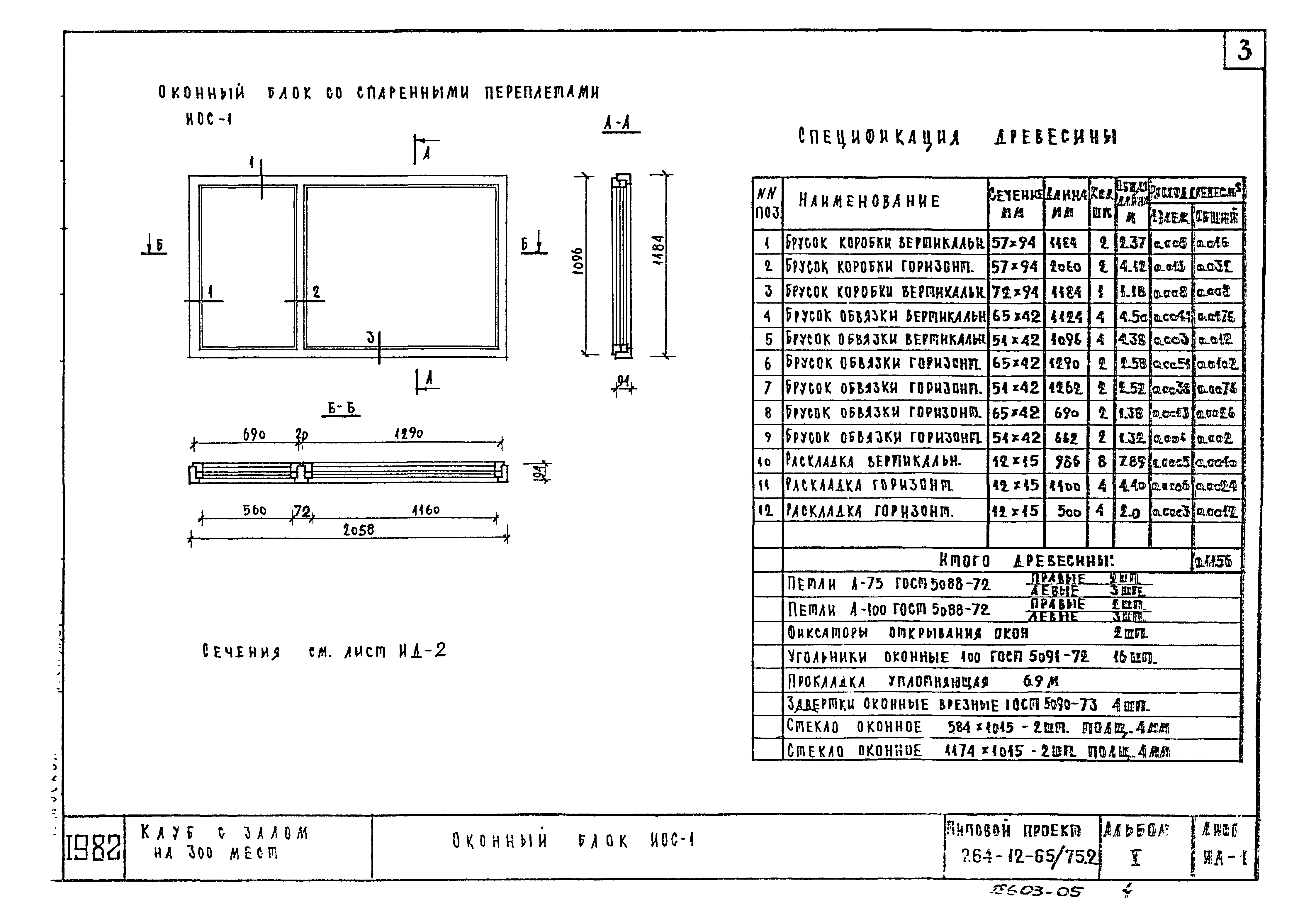 Типовой проект 264-12-65/75.2