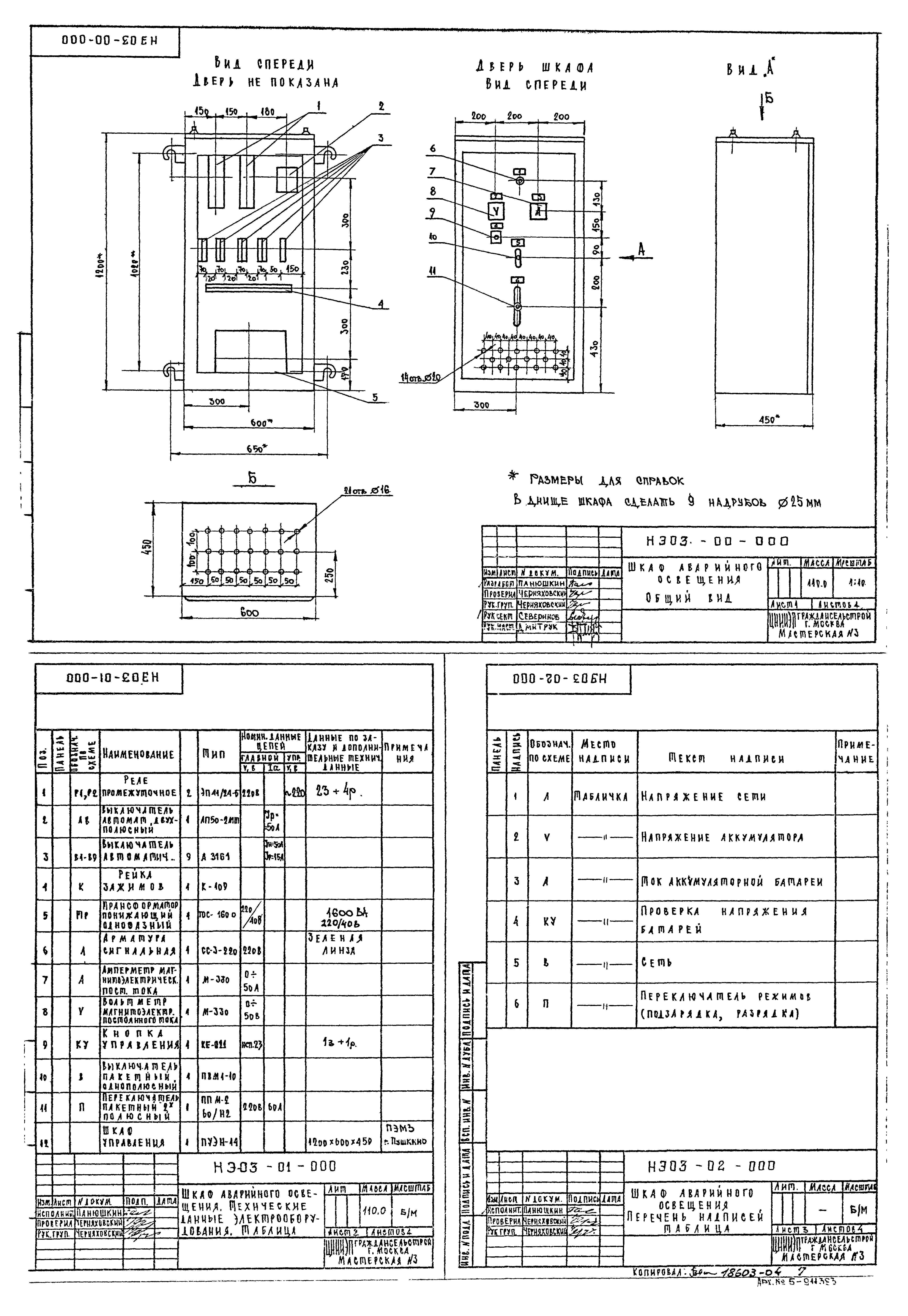 Типовой проект 264-12-65/75.2