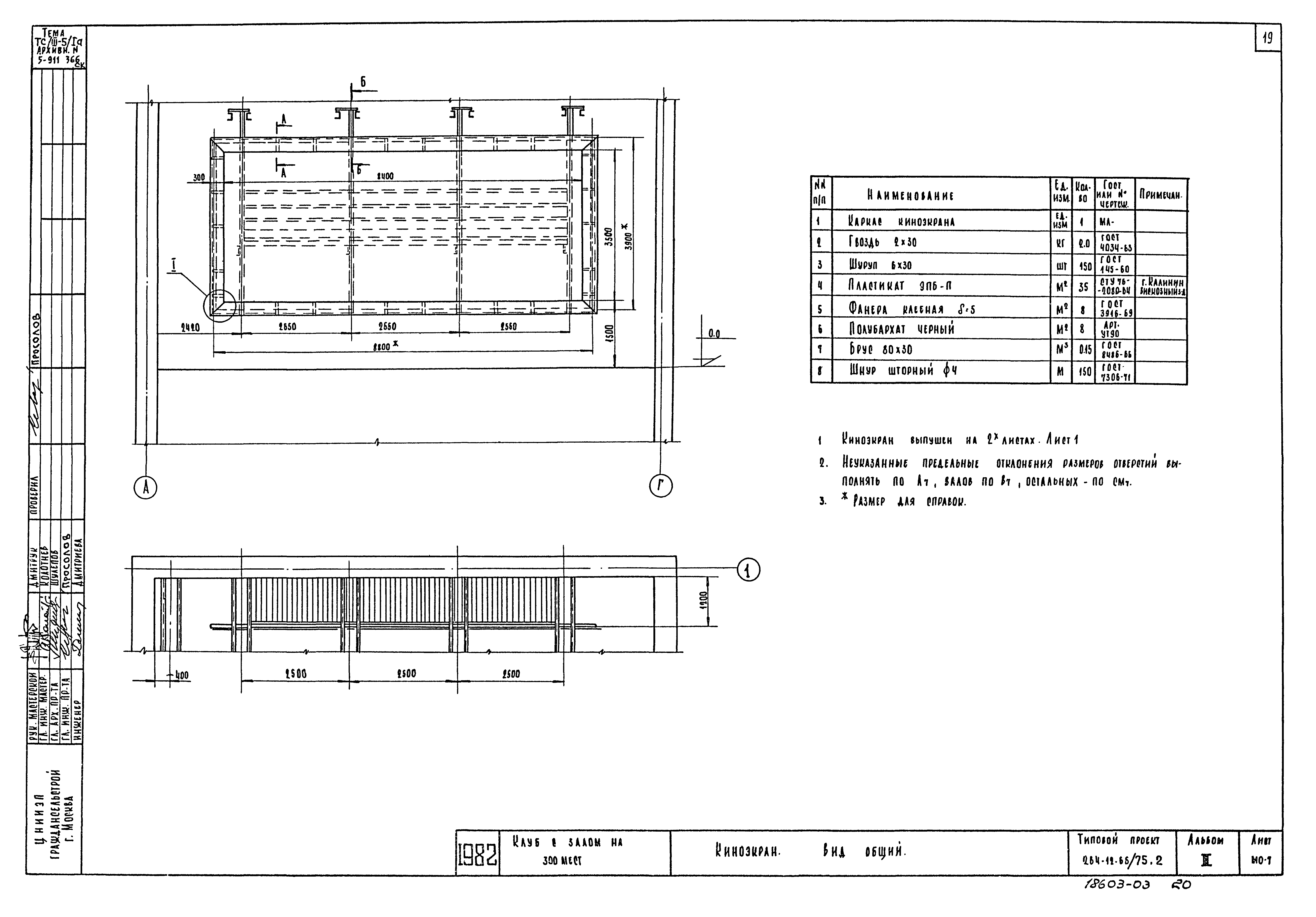 Типовой проект 264-12-65/75.2