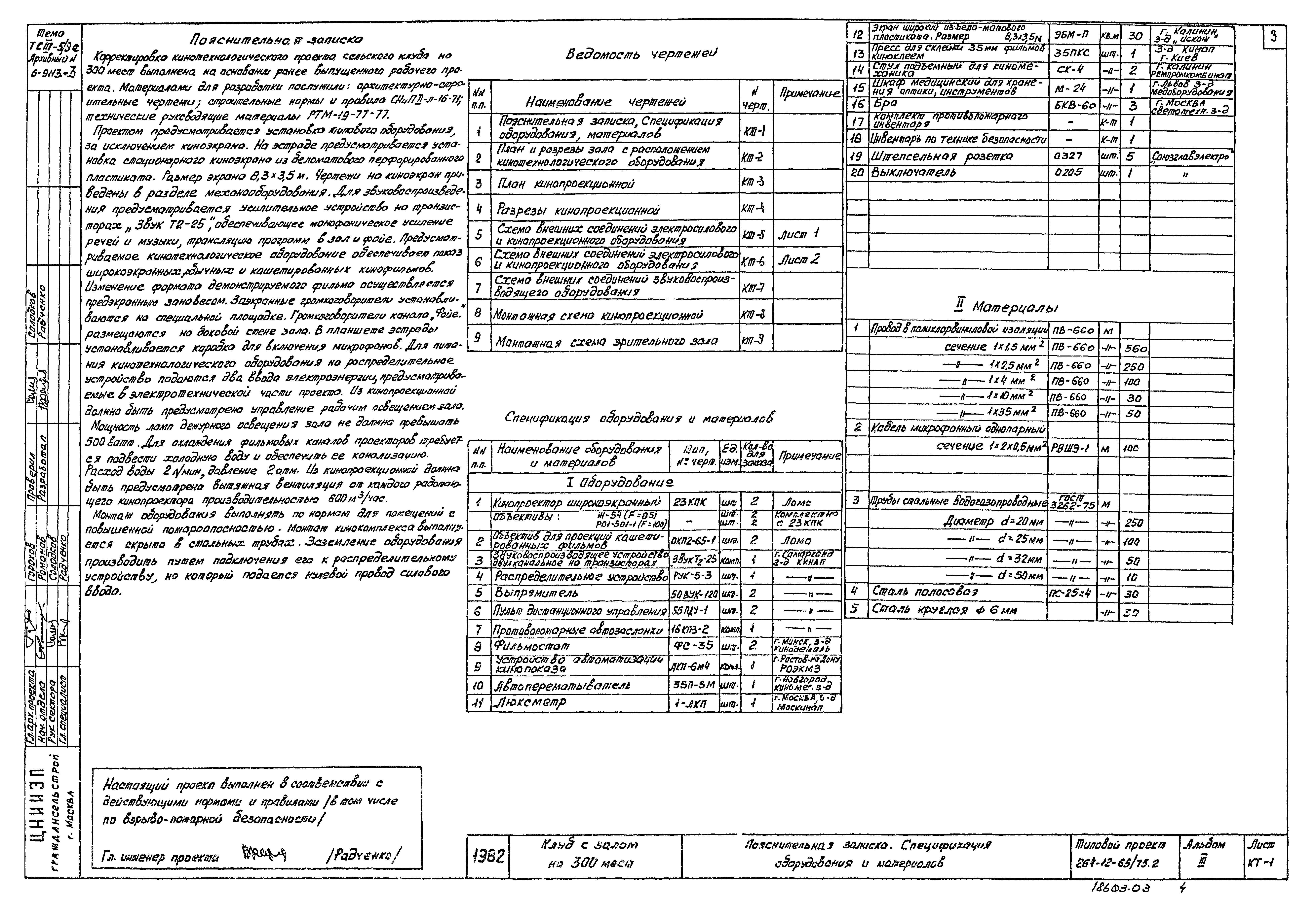 Типовой проект 264-12-65/75.2