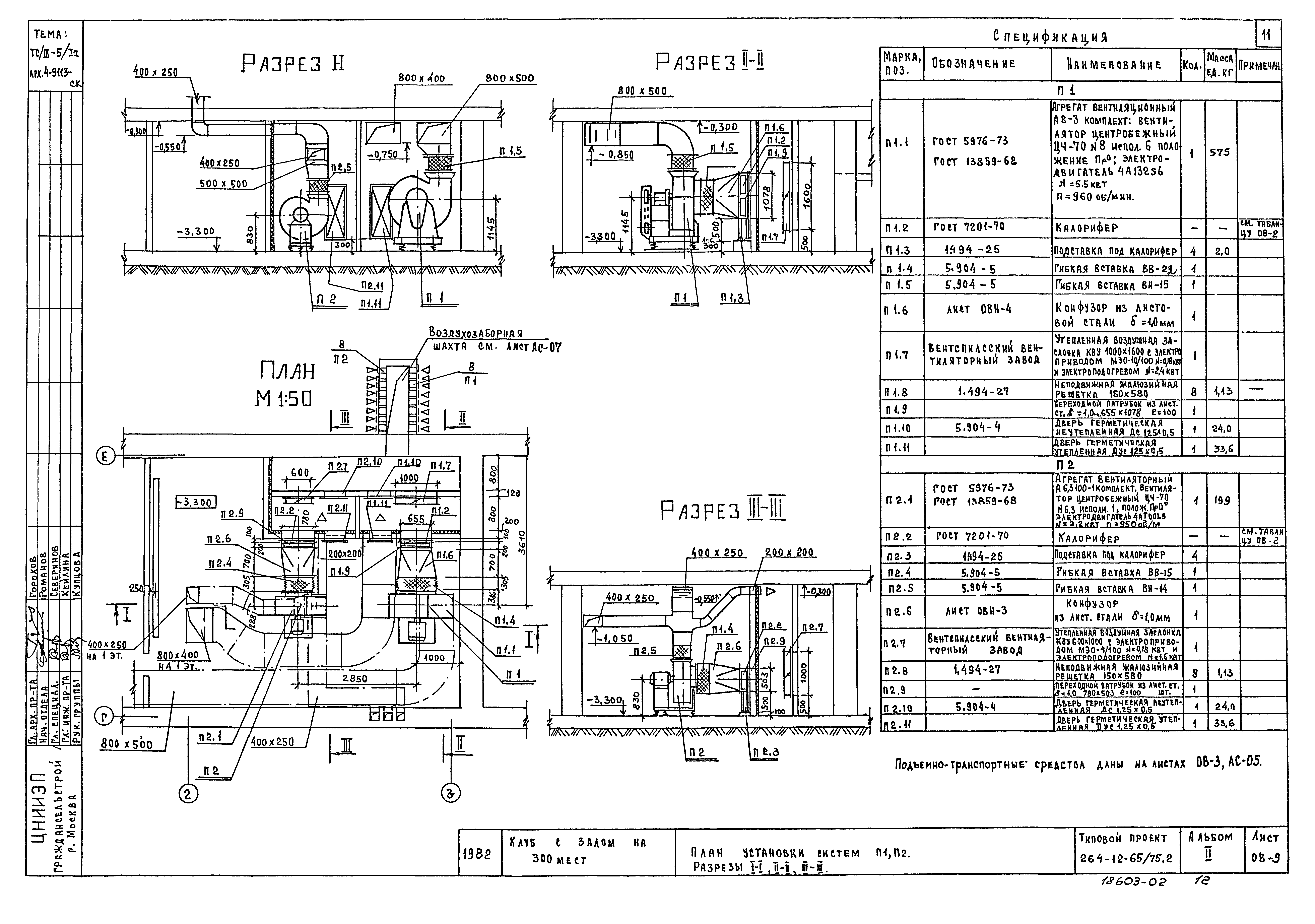 Типовой проект 264-12-65/75.2